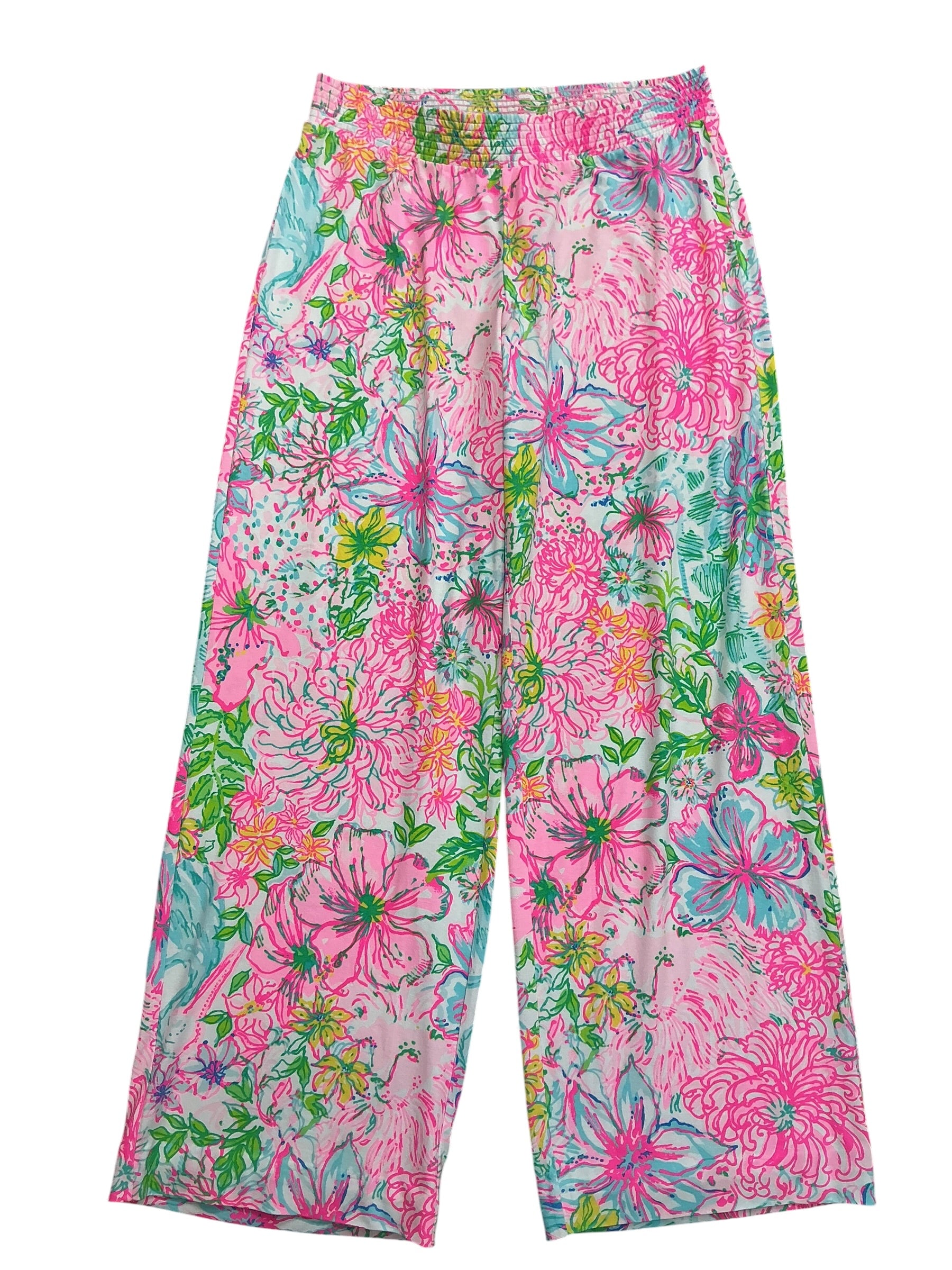 Lilly Pulitzer Bal Harbour Palazzo Pants Just A Little Koi - Size M