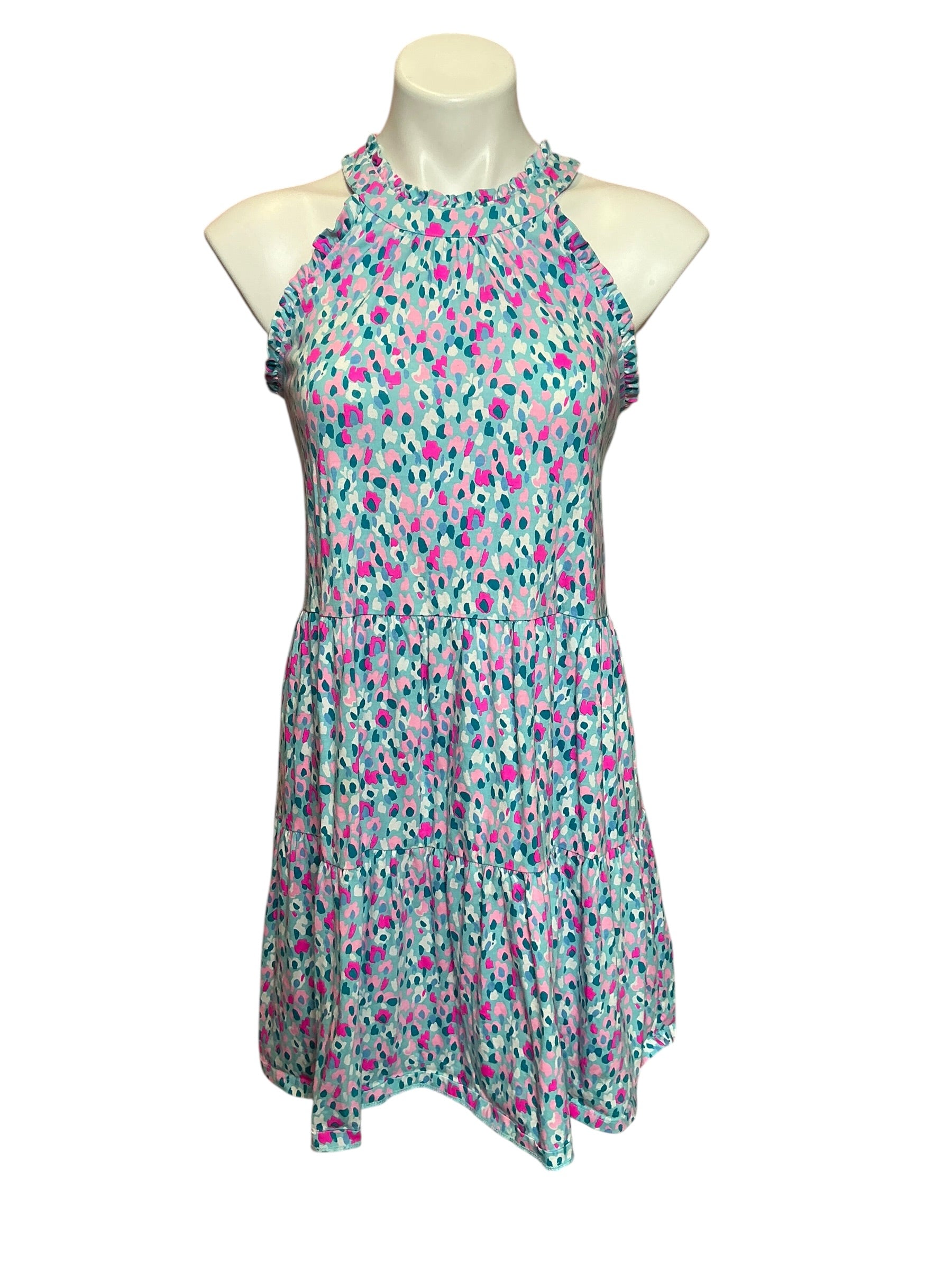 Lilly Pulitzer Jerrica Swing Dress Multi Hottie Dottie - Size XS