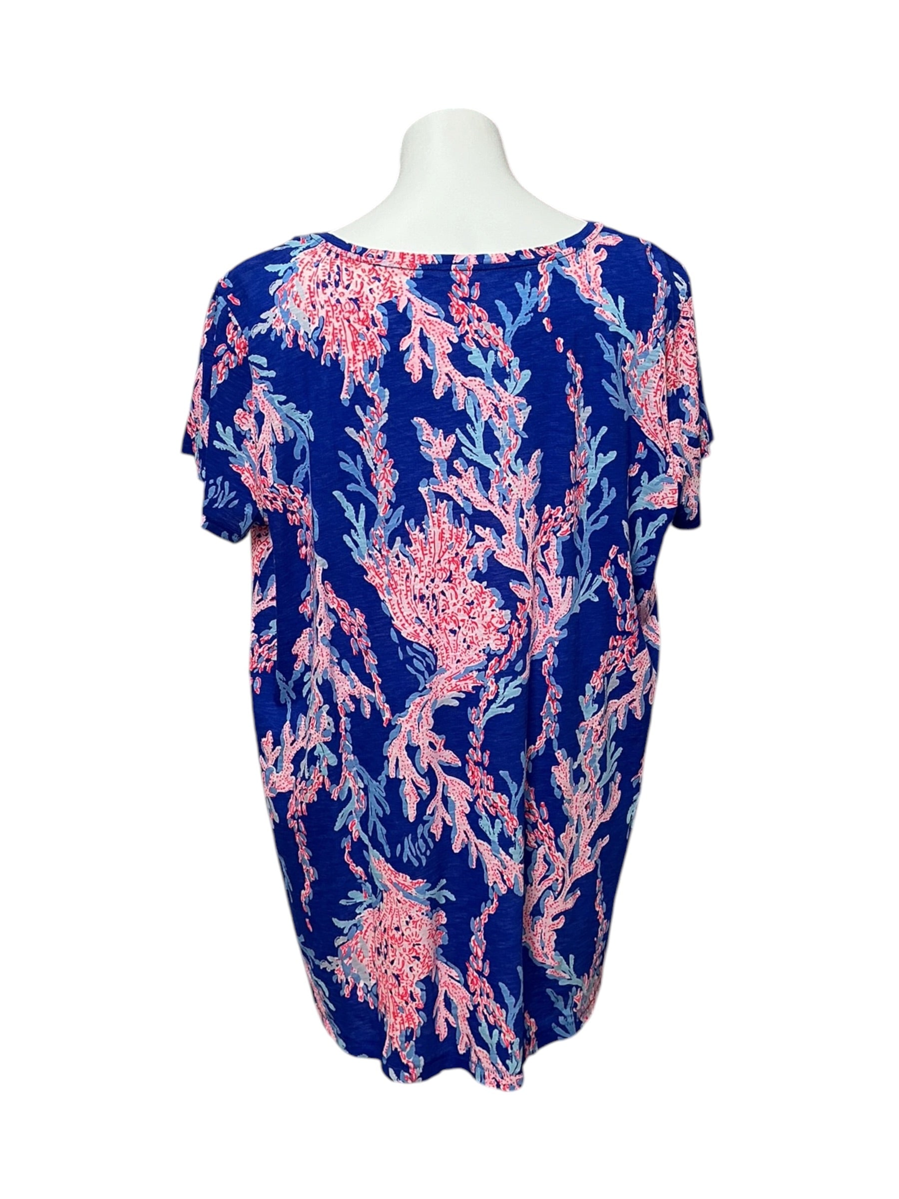 Lilly Pulitzer Etta V-Neck Top - Size XXL