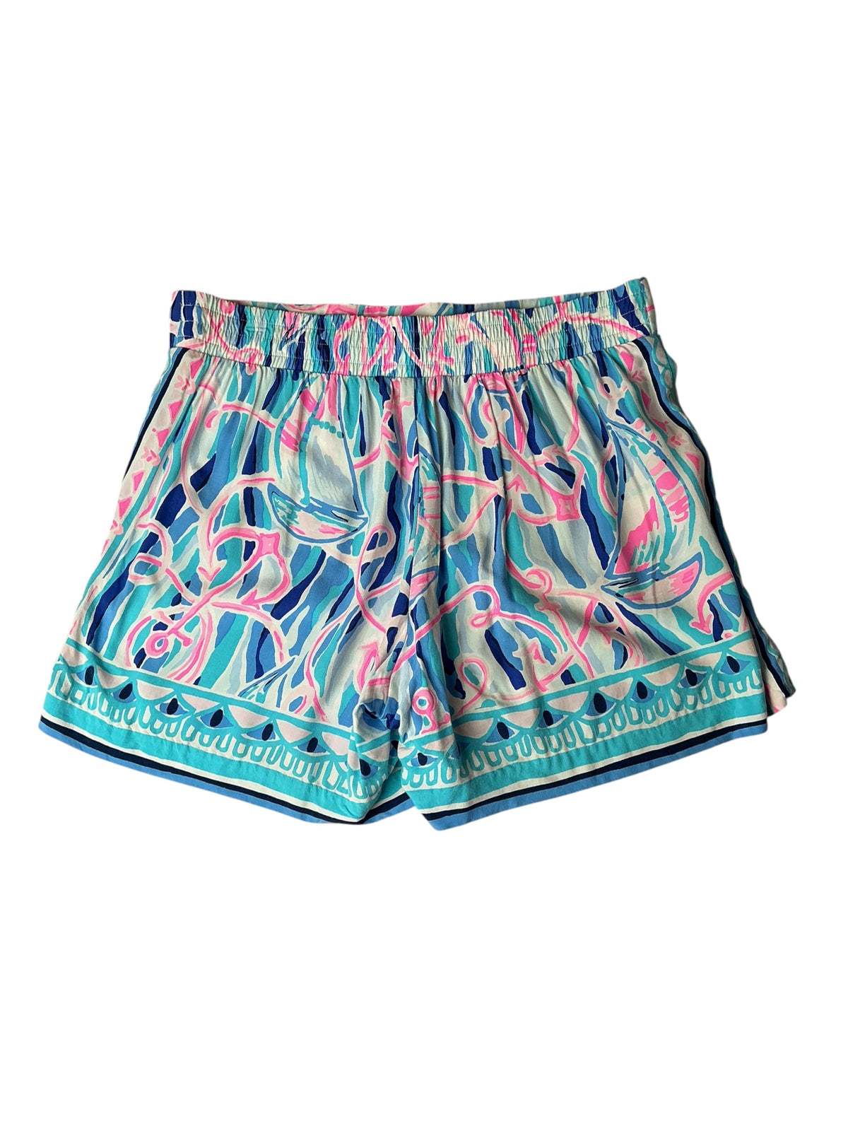 Lilly Pulitzer Neilah Shorts Reel Nautical Engineered - Size S