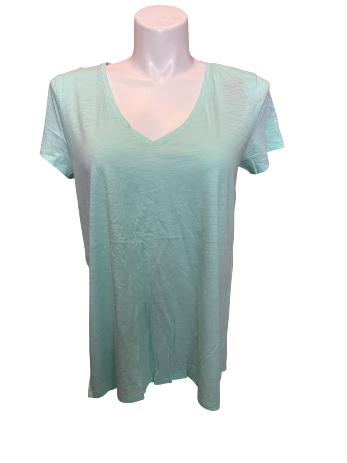 Lilly Pulitzer NWT Etta V-Neck Top Resort Aqua - Size XL