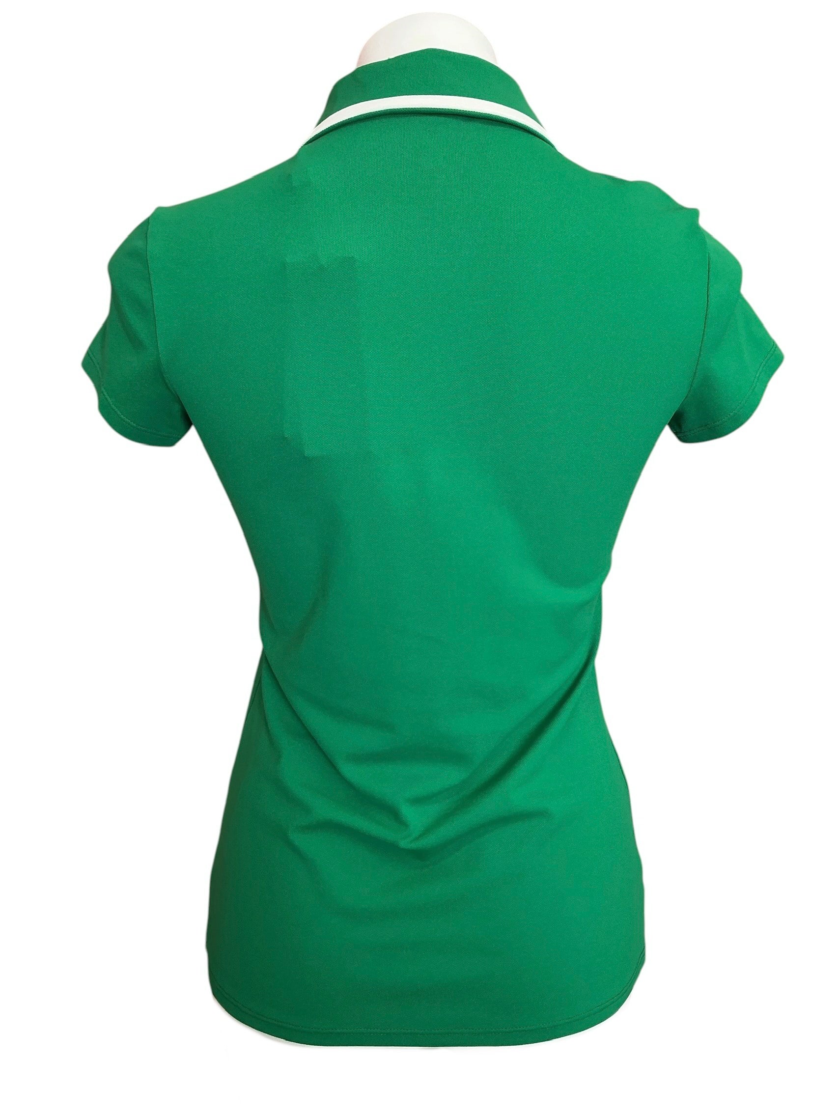 Lilly Pulitzer NWT Frida Half-Zip Polo UPF 50+ Top Fiddle Leaf Green - Size XS