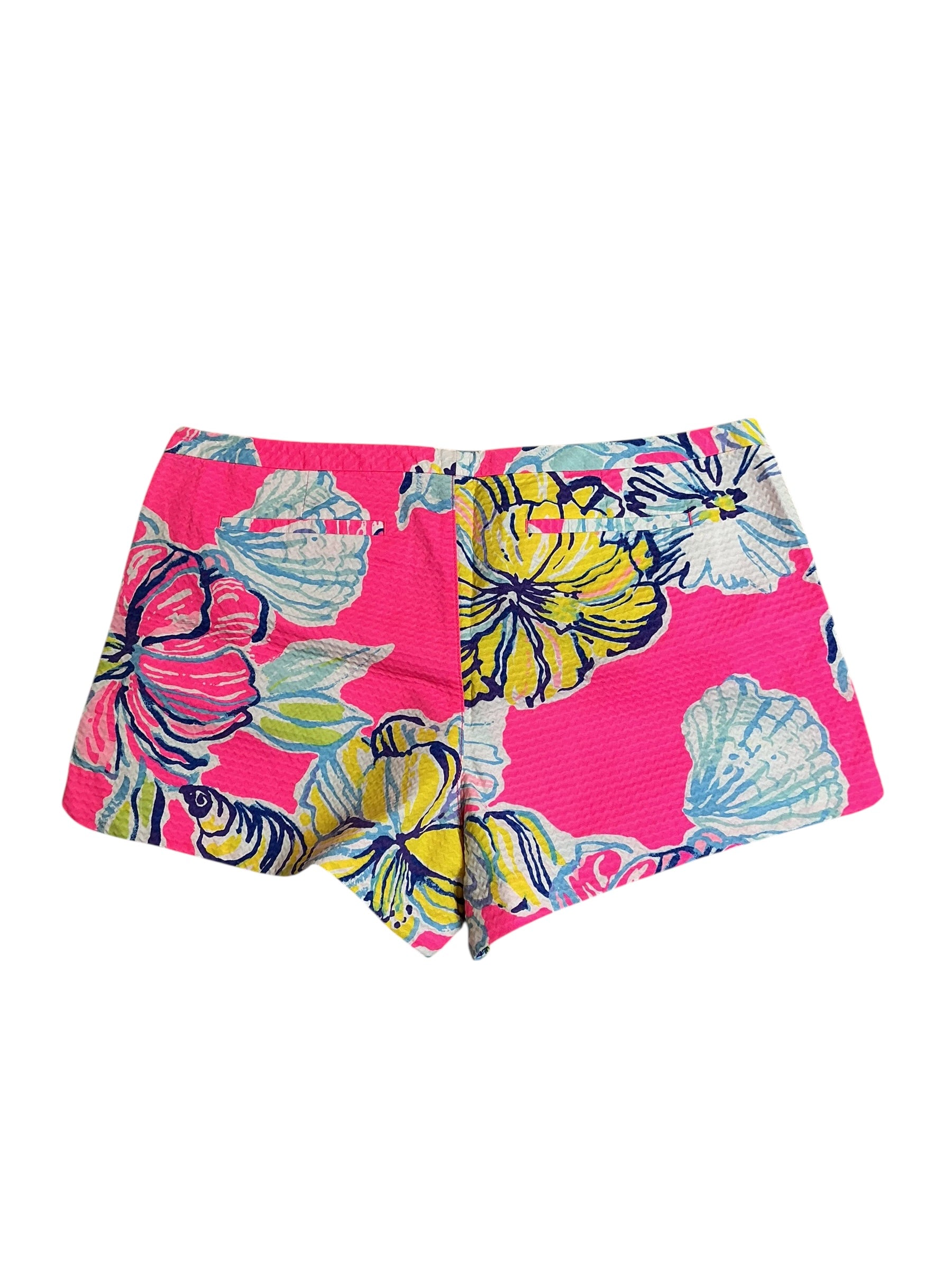 Lilly Pulitzer NWT Adie Short Kir Royal Swept By The Tides - Size 16