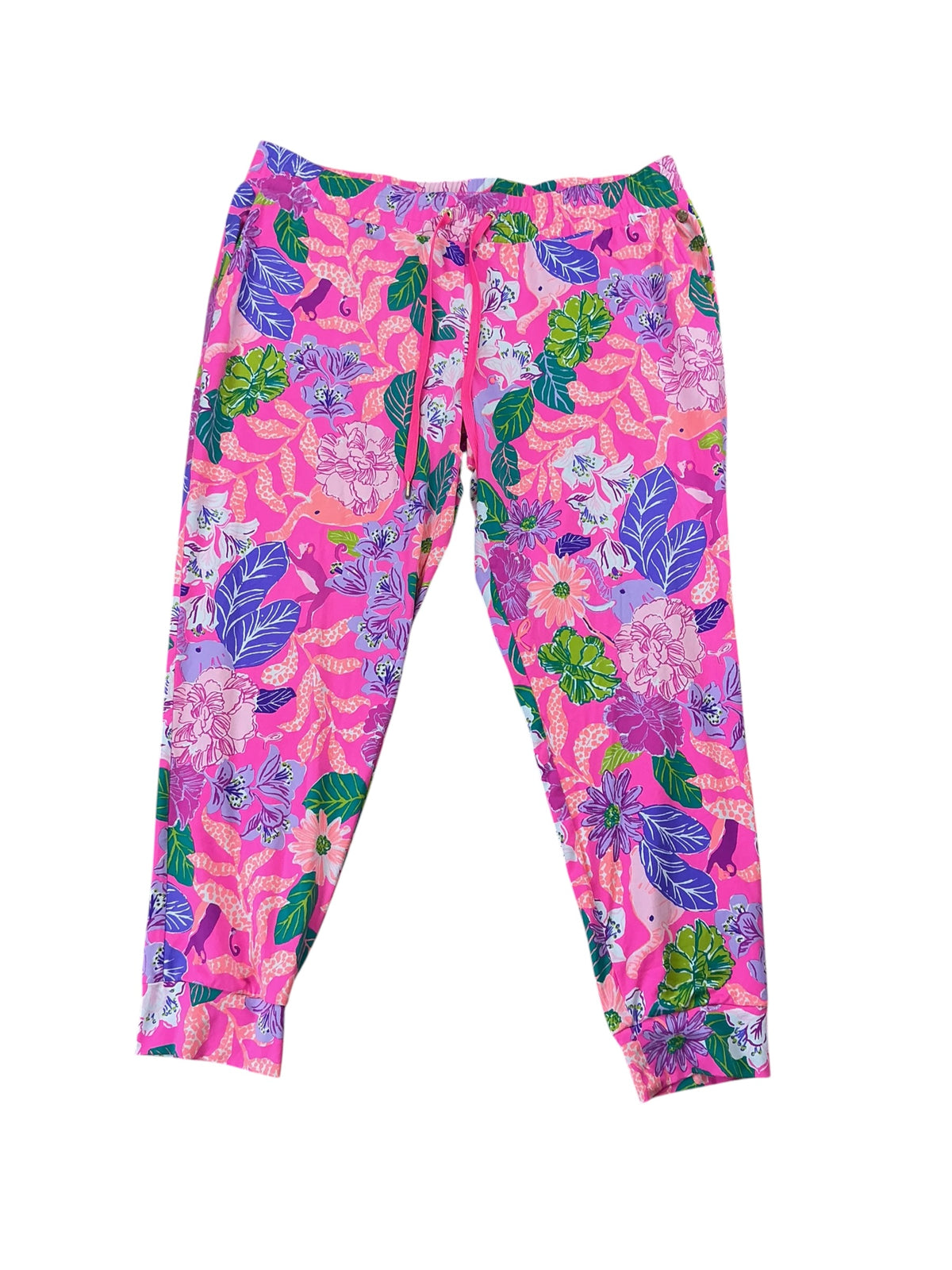 Lilly Pulitzer Lillabeth Pant Best of Friends - Size XL