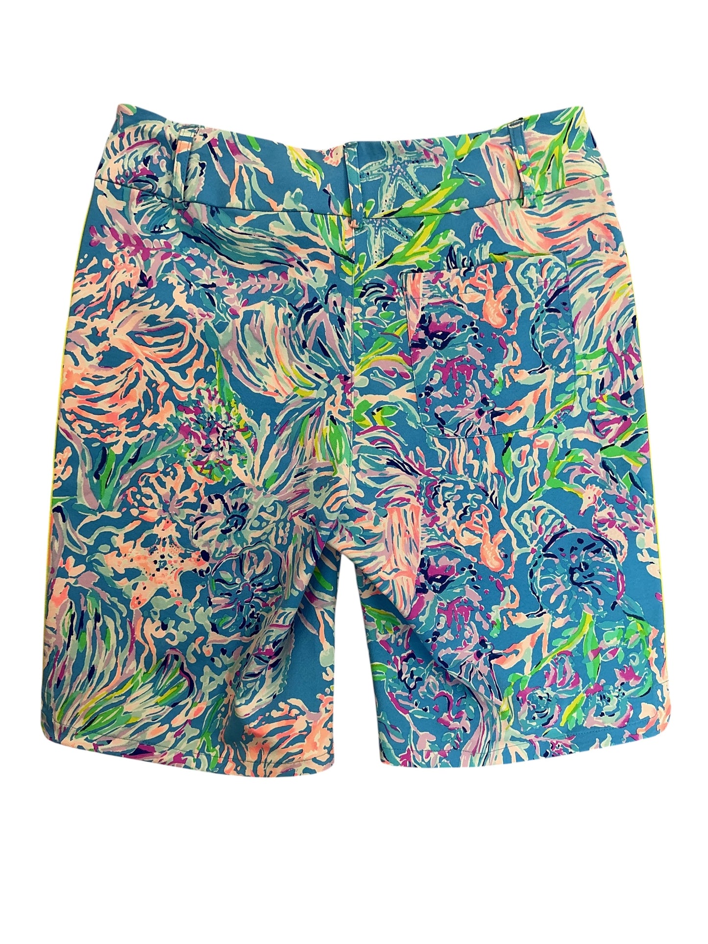 Lilly Pulitzer NWT Bettina UPF 50+ Golf Shorts Multi All Together Now - Size 4