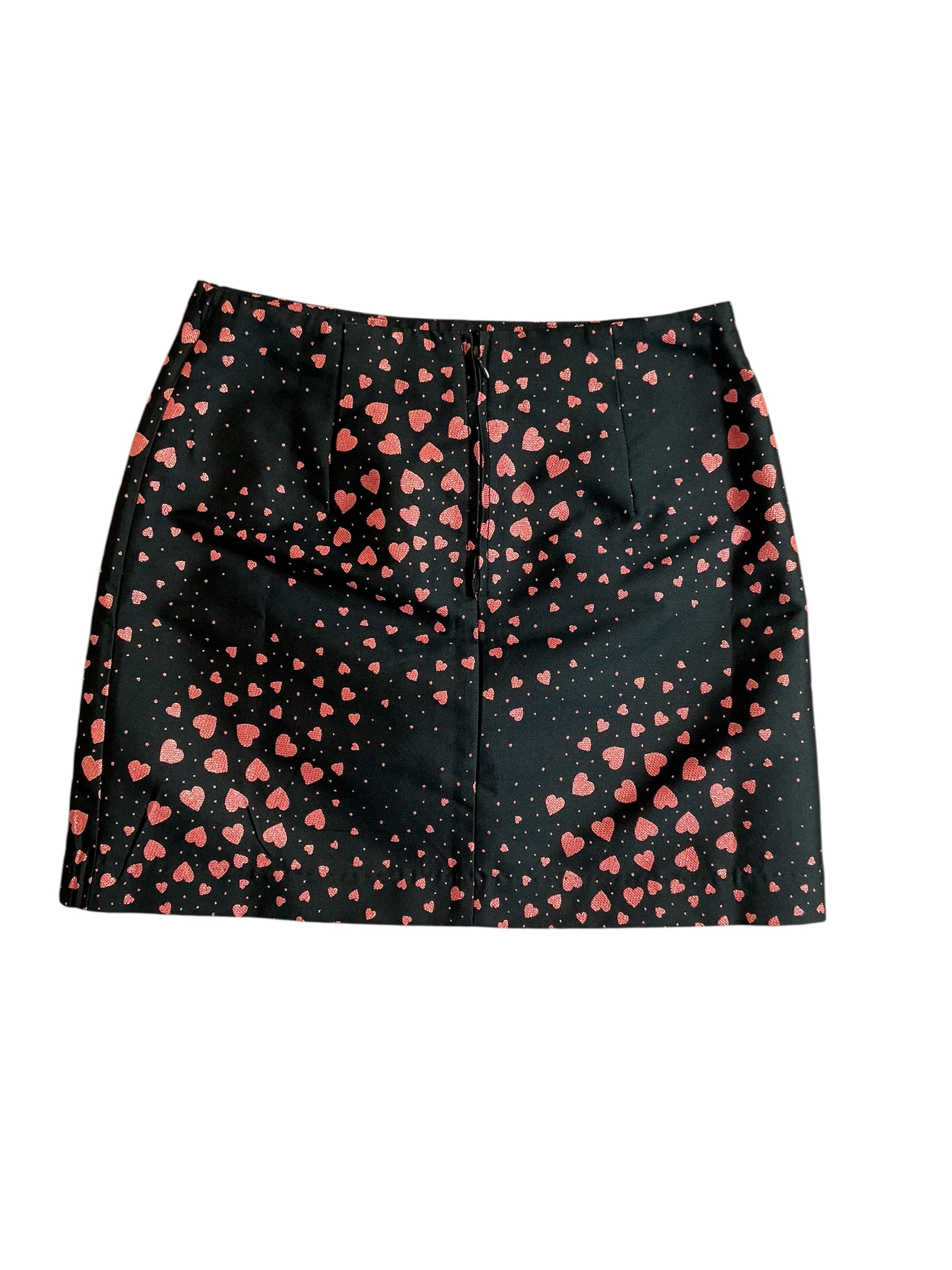 Lilly Pulitzer NWT Alder Skirt True Navy Heart Jacquard- Size 10