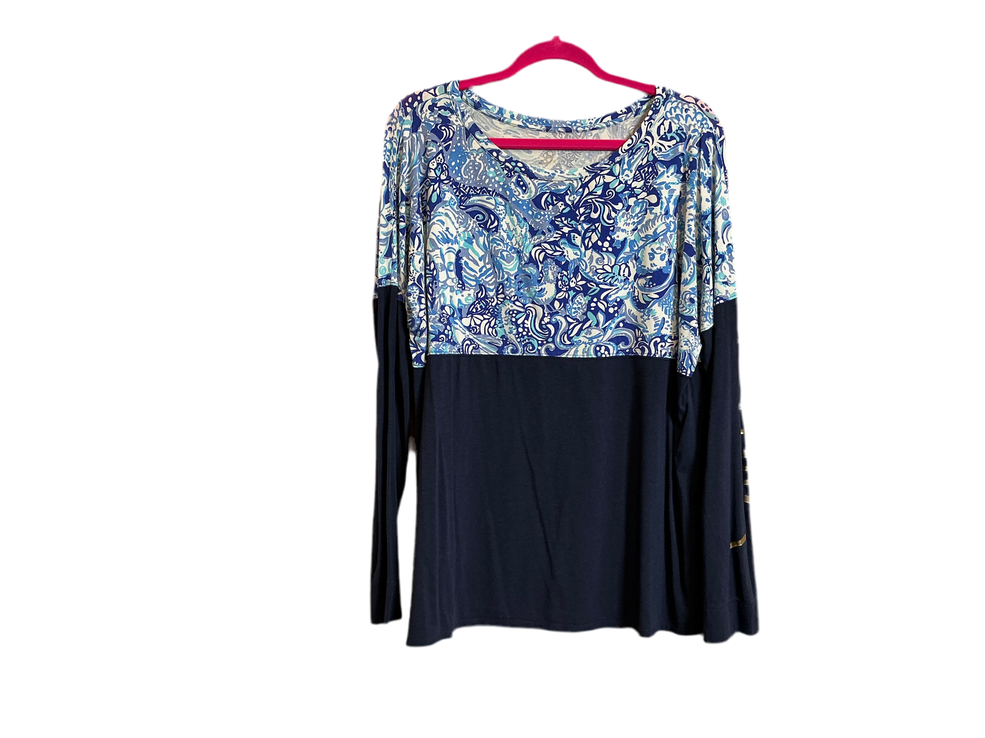 Lilly Pulitzer Long Sleeve Top - Size XL