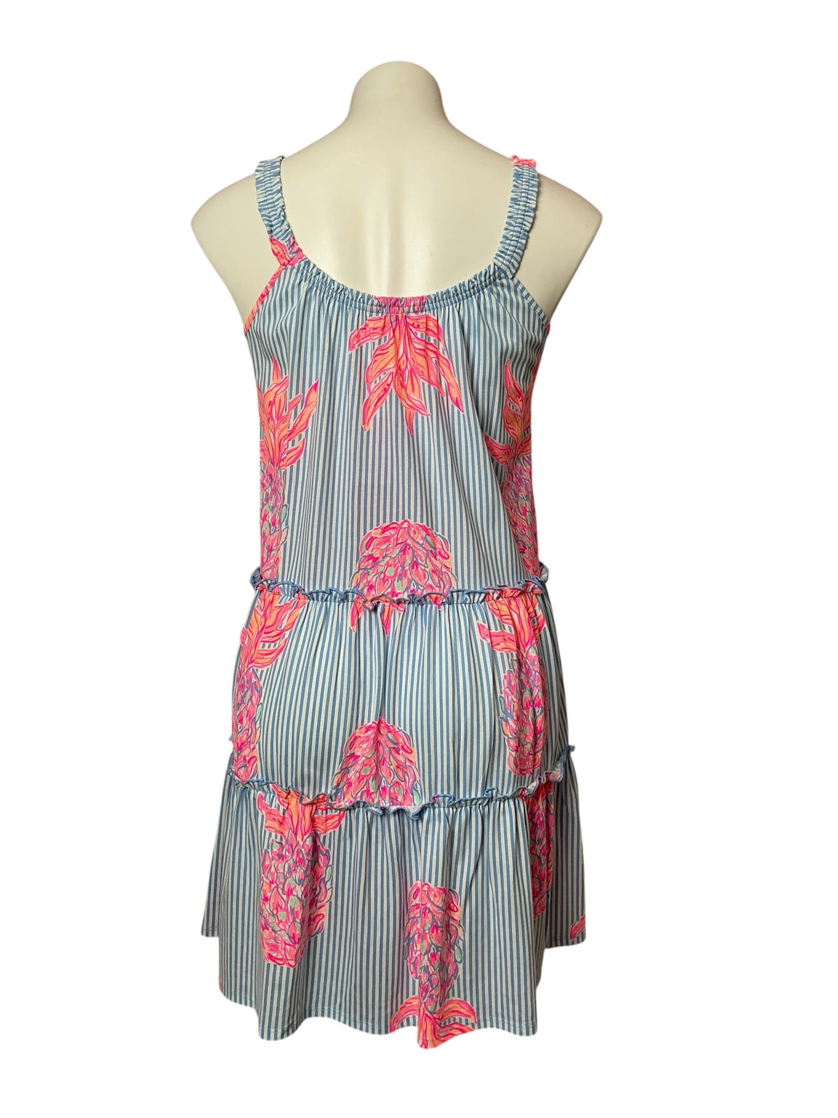 Lilly Pulitzer NWT Loro Dress Blue Peri Rum Swizzle - Size XS