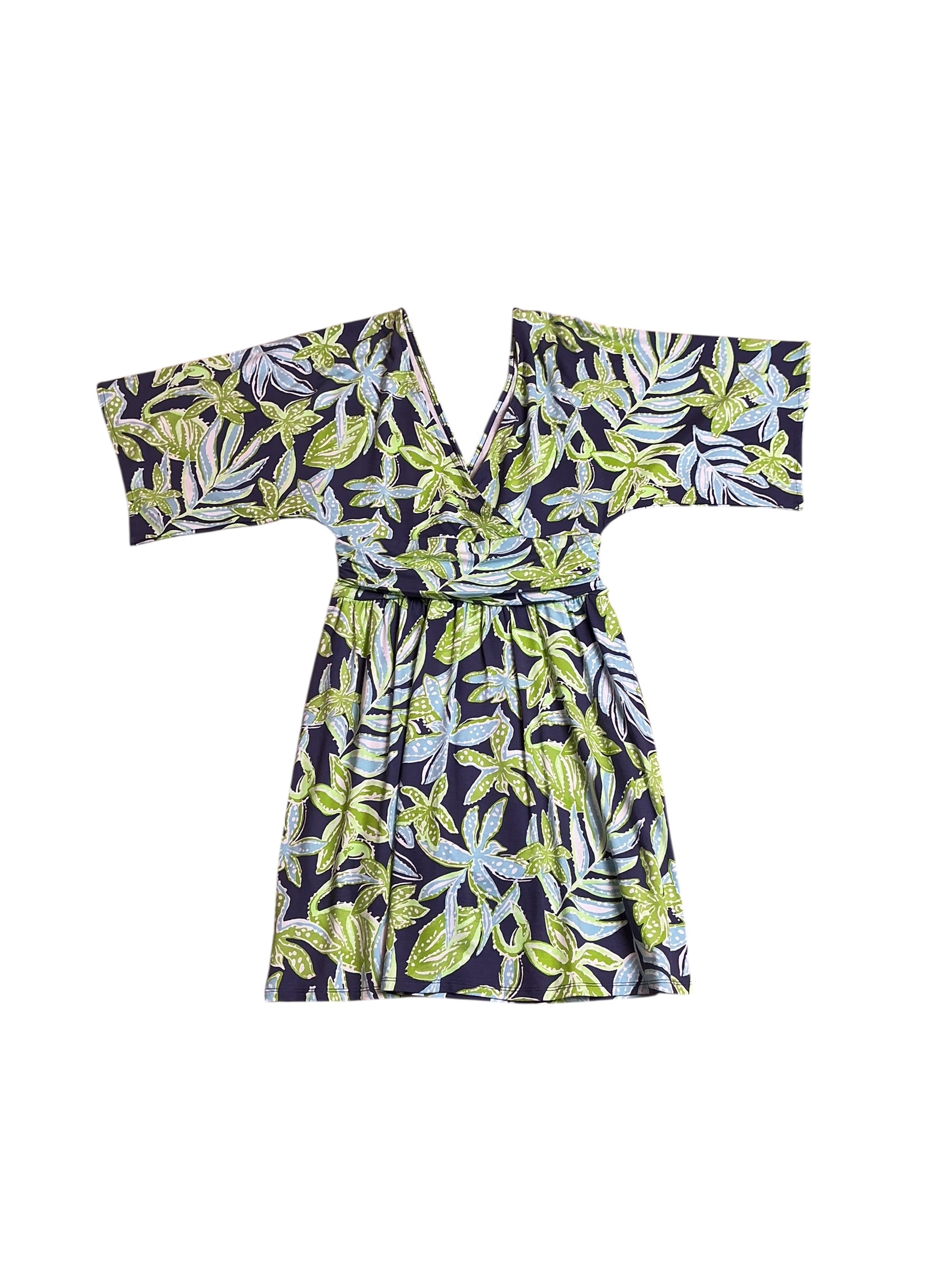 Lilly Pulitzer NWT Parigi Knit Skort Romper Sapphire Pool Tropical Tango - Size XS