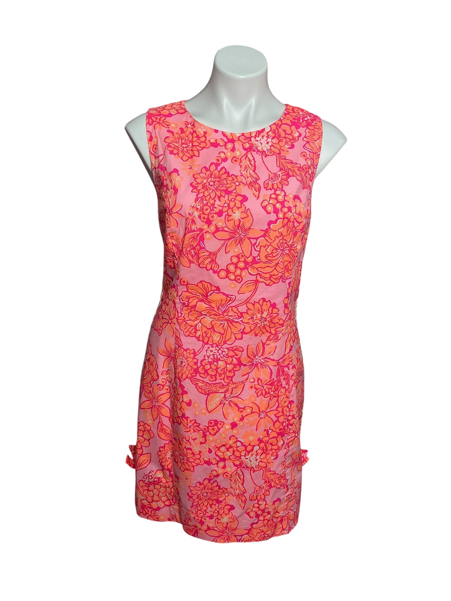 Lilly Pulitzer Mila Stretch Shift Dress Mandevilla Baby Days Bloom - Size 14