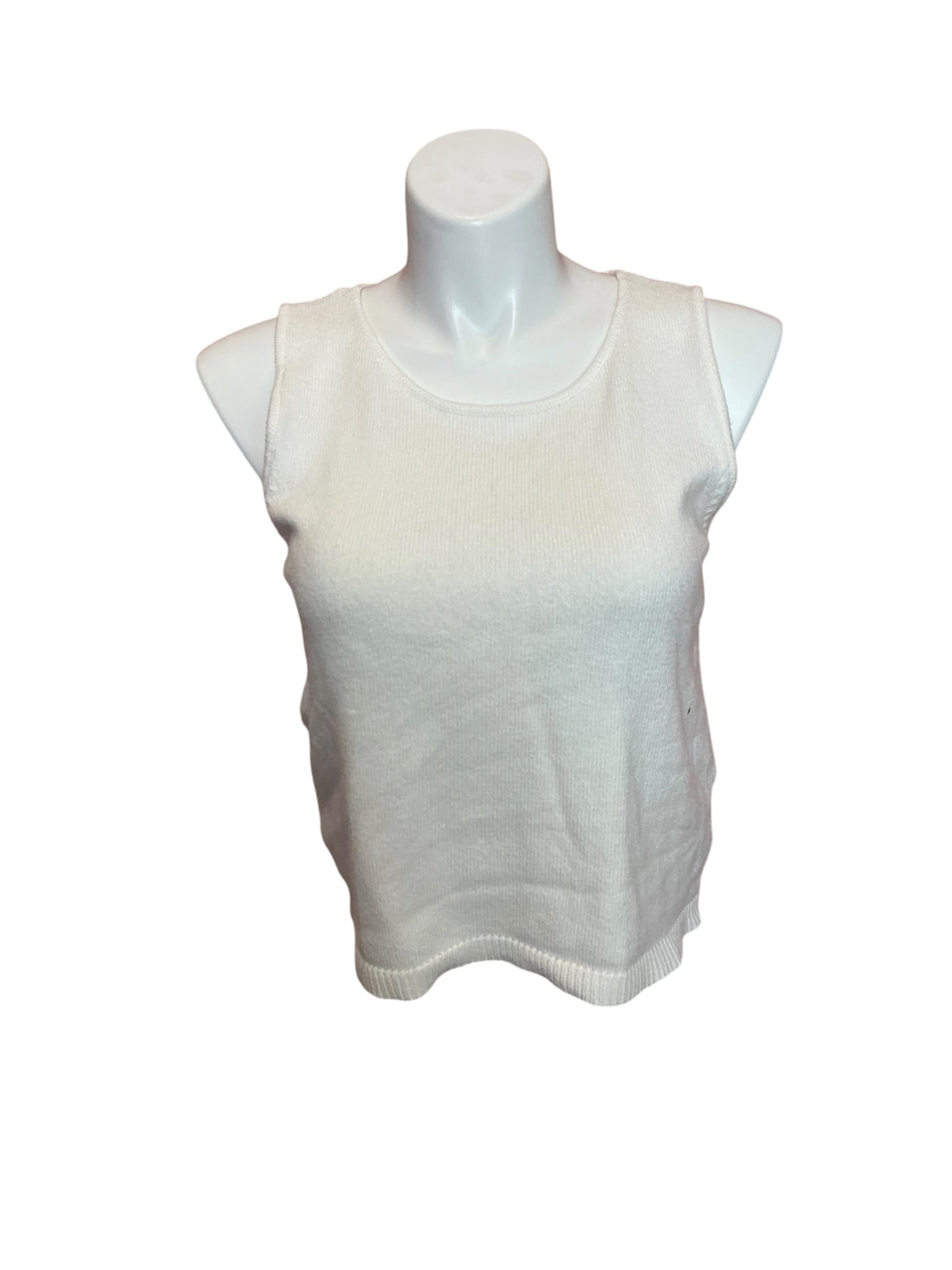 Lilly Pulitzer Knit Sweater Tank Resort White - Size XL