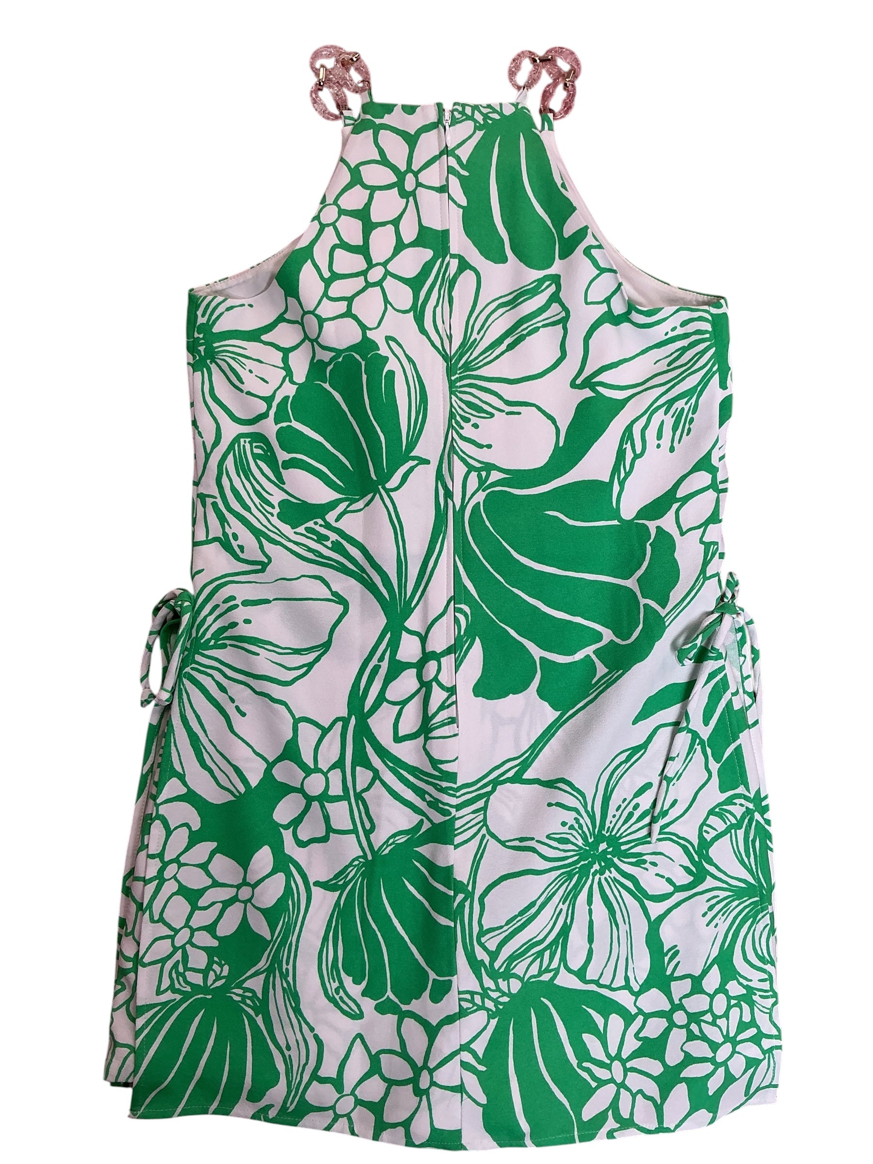 Lilly Pulitzer Pearl Shift Romper Spearmint Oversized Kiss My Tulips - Size 00