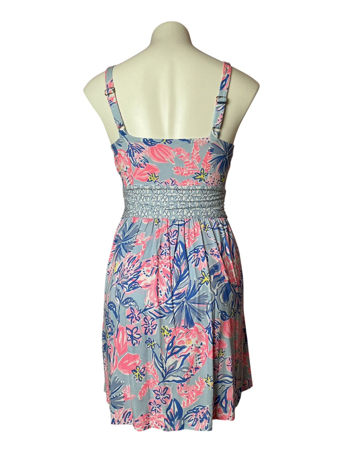 Lilly Pulitzer Nemy Skirted Romper Elephant Splash - Size 2