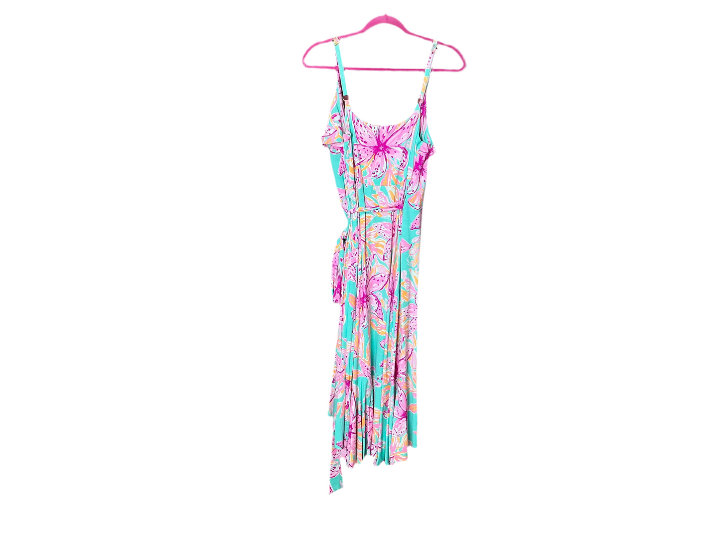 Lilly Pulitzer Fontaine Wrap Dress Size M