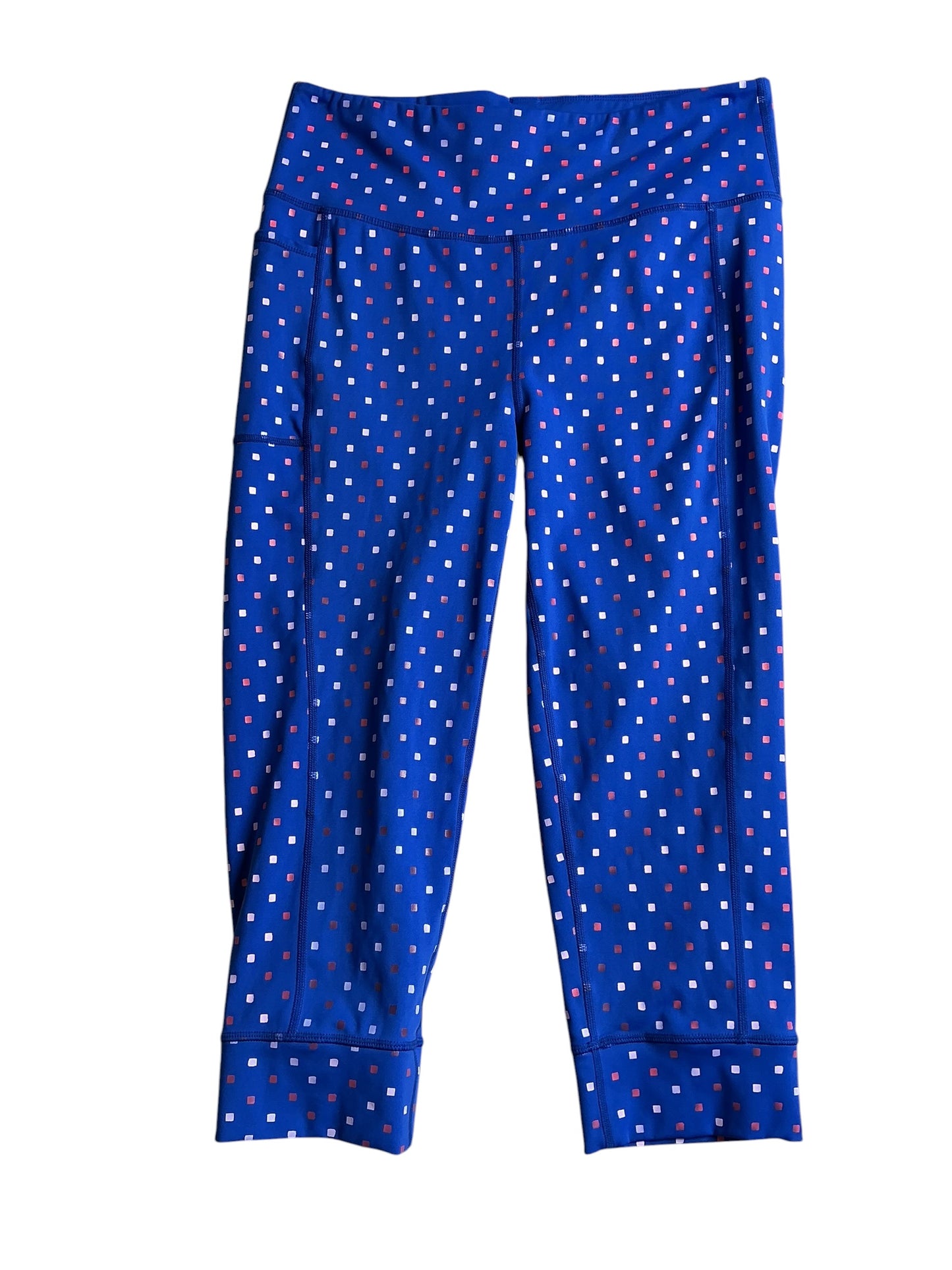 Lilly Pulitzer Weekender High Rise - Borealis Blue Lilly Squared Luxletic - Size L