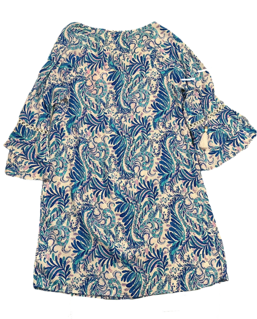 Lilly Pulitzer NWT - Azita Tunic Dress - Baha Blue Bird Is The Word - Size S