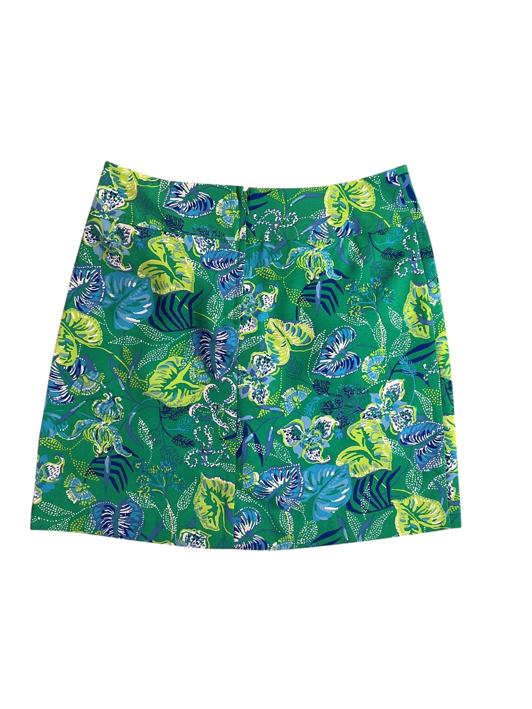 Lilly Pulitzer NWT Jonas Stretch Skort Botanical Green In A Flutter - Size 6