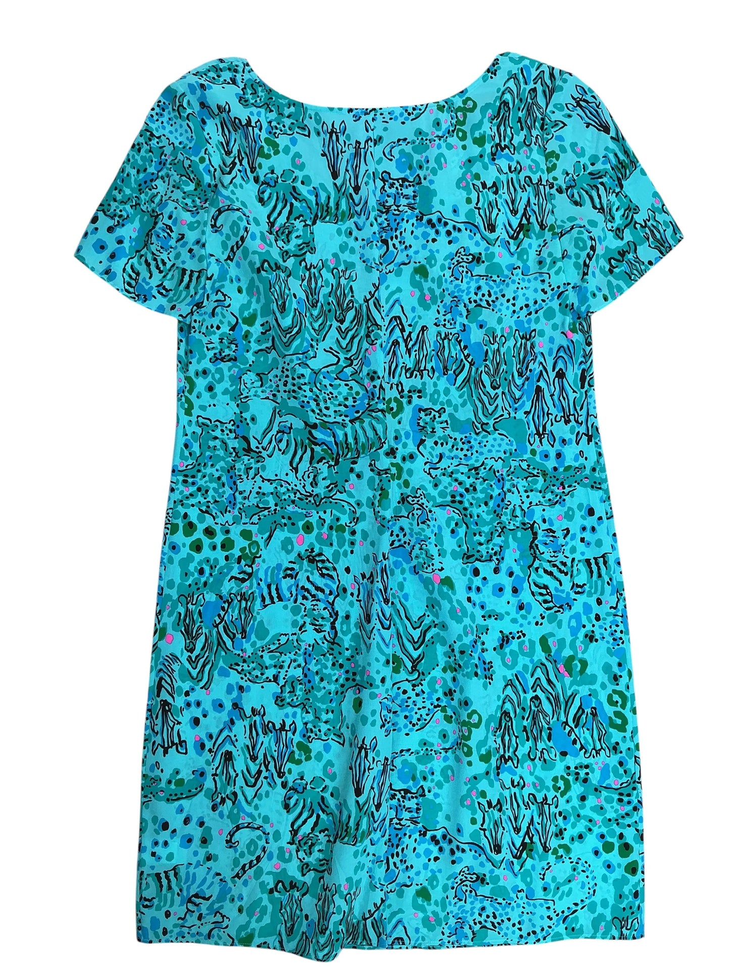 Lilly Pulitzer Vintage Vault Mila Shift Dress Royal Zoo - Size S