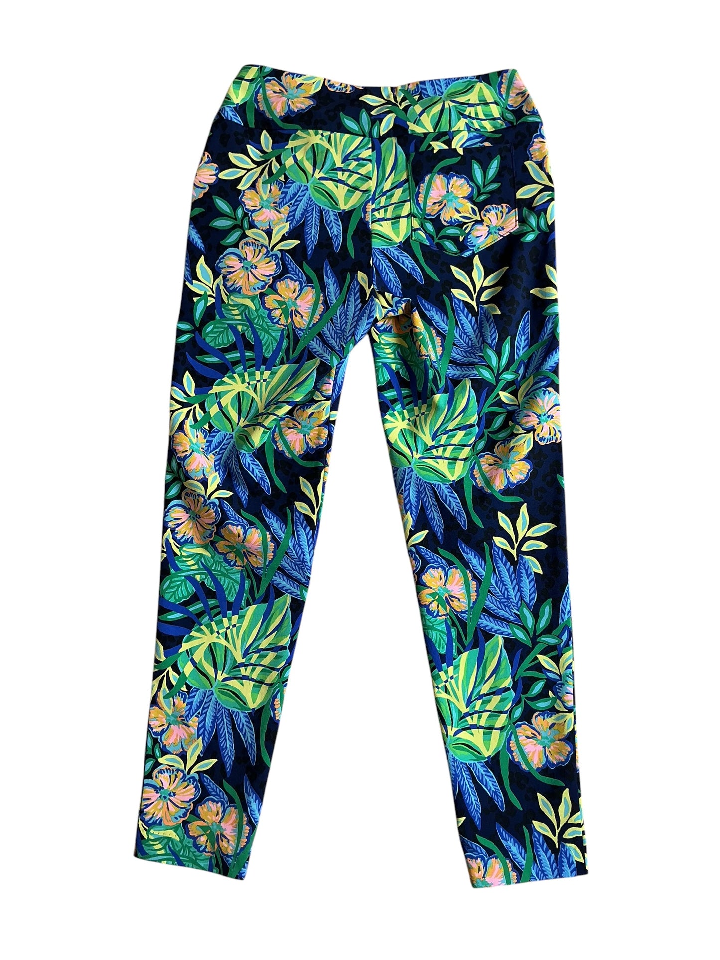 Lilly Pulitzer Corso Pants UPF 50+ Multi The Hottest Spot Golf - Size 4