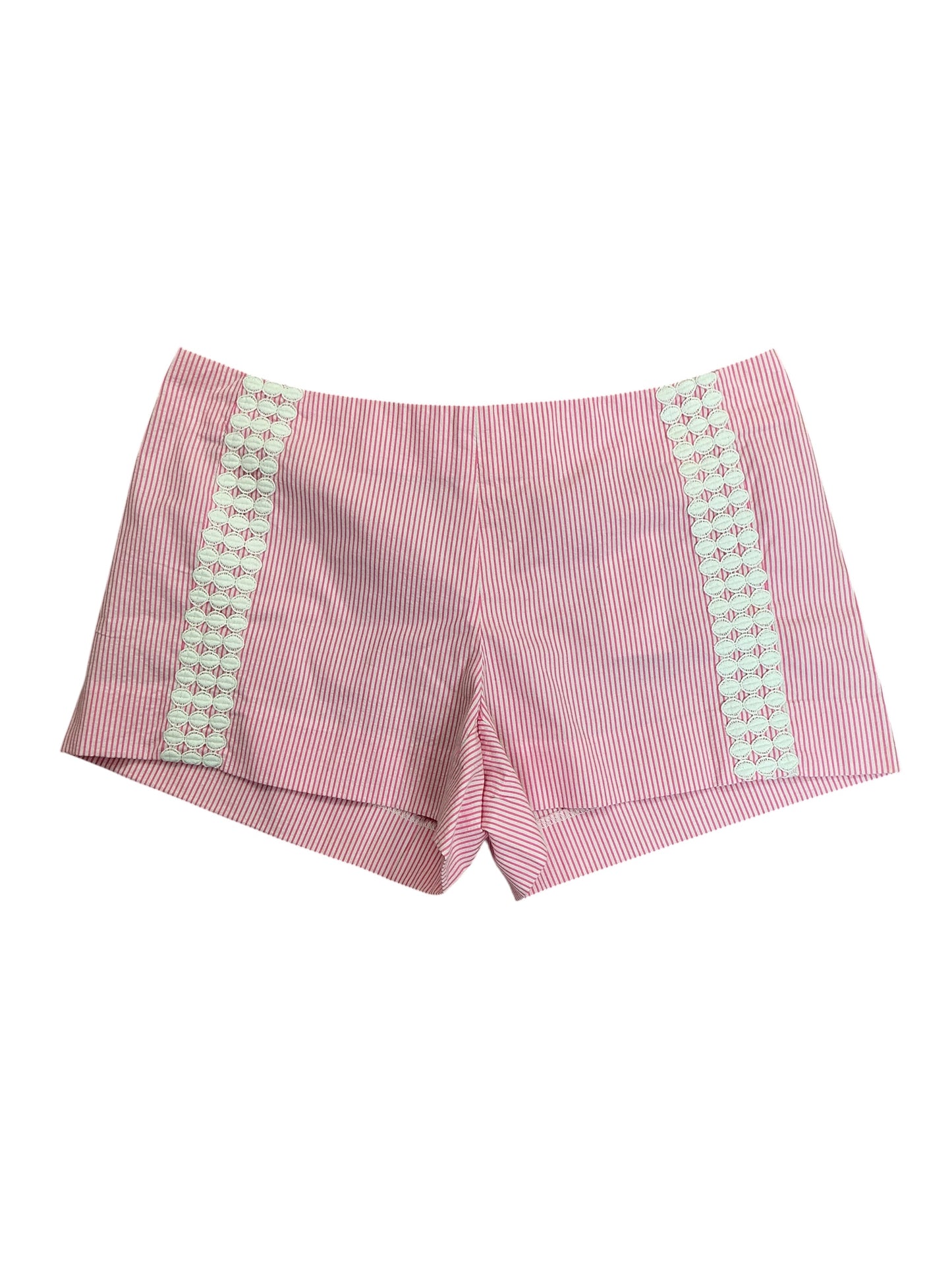 Lilly Pulitzer Liza Shorts Roxie Pink Lucky Seersucker - Size 4