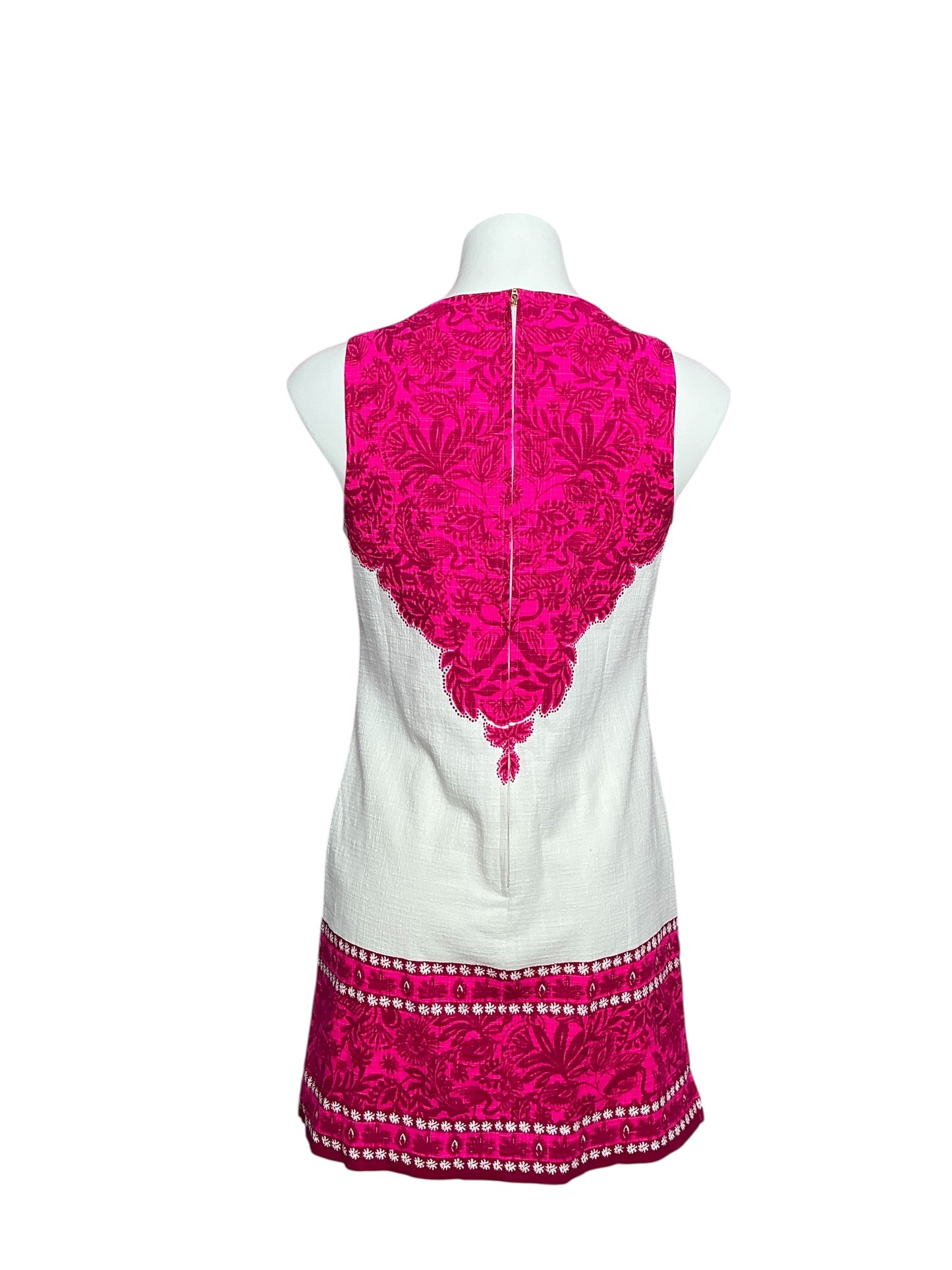 Lilly Pulitzer NWT - Mina Sleeveless Romper - Passion Fruit Pink Jungle Escape Engineered - Size 6