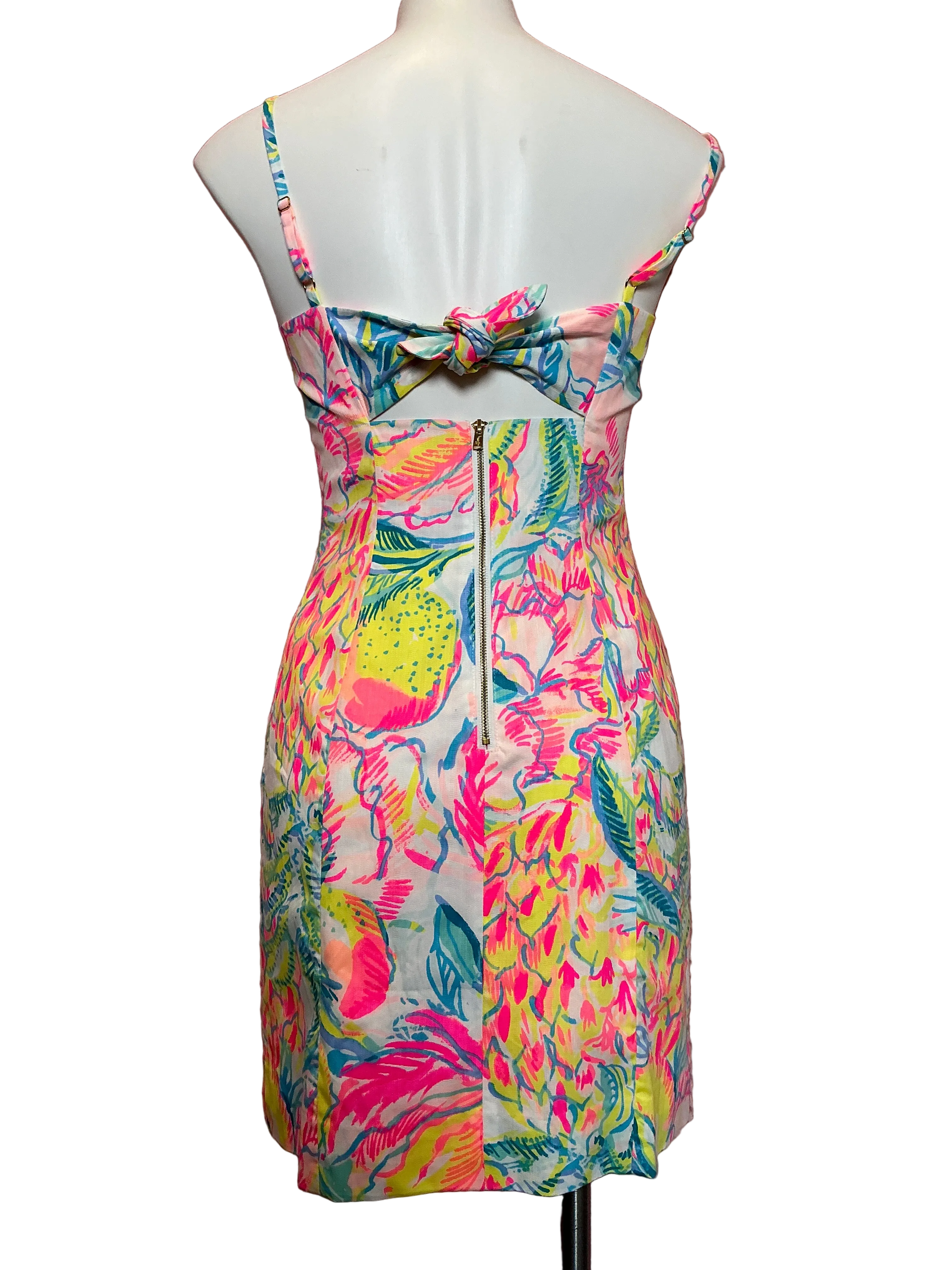 Lilly Pulitzer NWT Shelli Stretch Dress - Multi Fiesta Bamba - Size 2