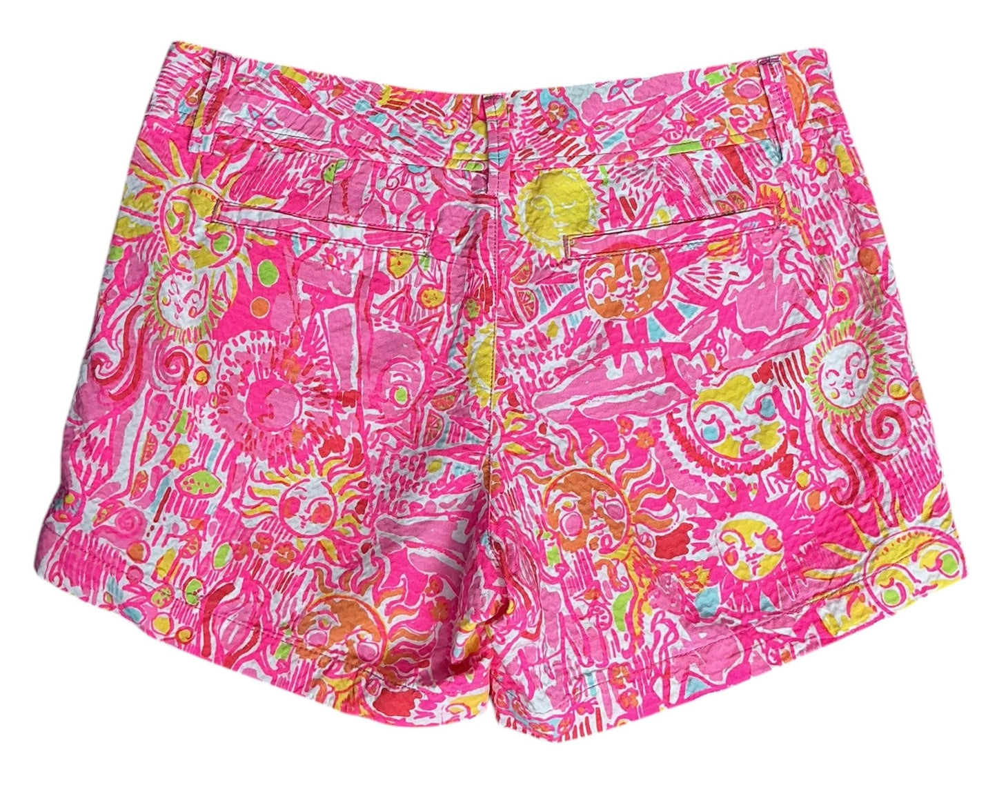 Lilly Pulitzer Callahan Shorts Pink Pout More Kinis in the Keys - Size 6