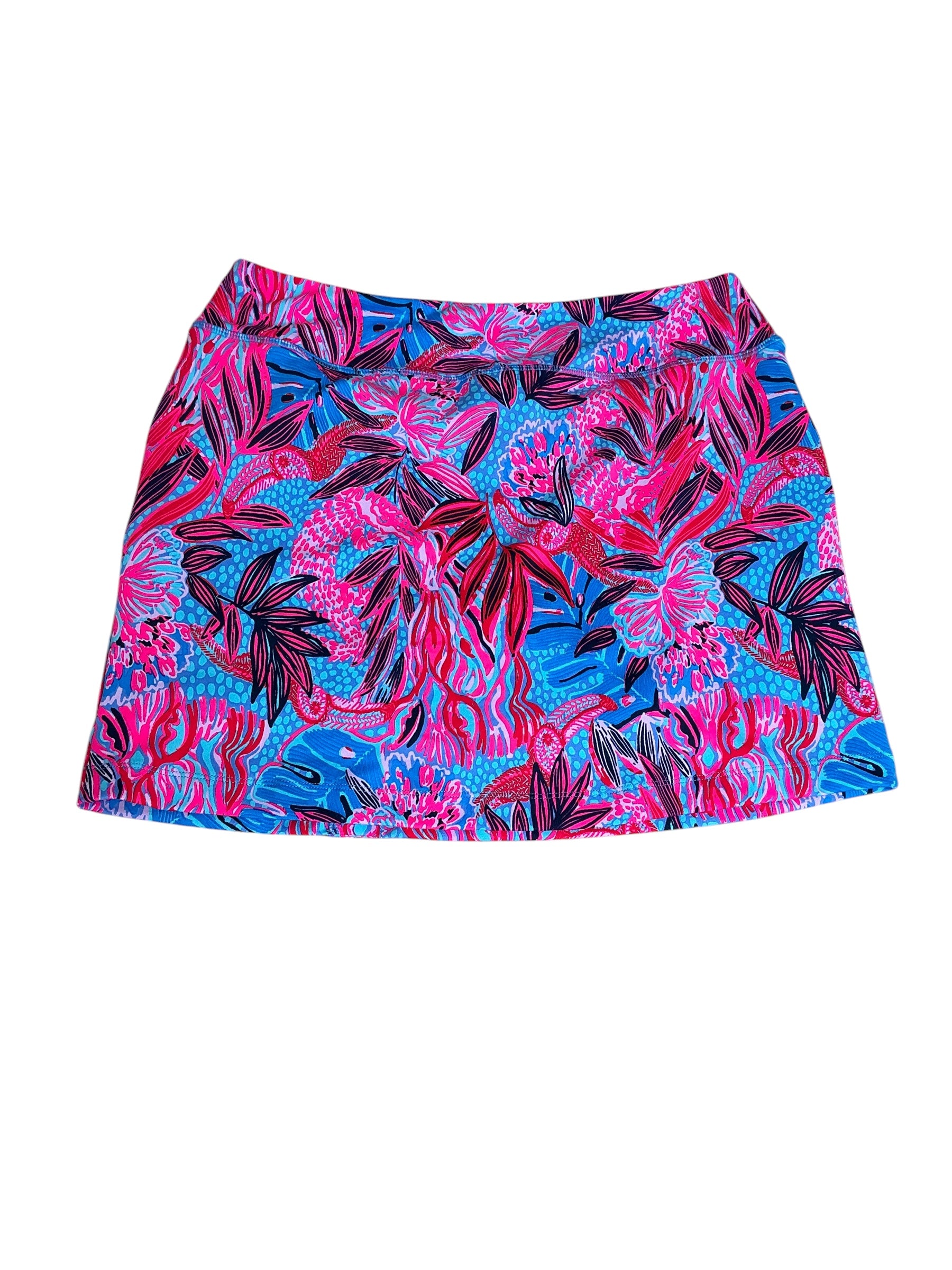 Lilly Pulitzer  NWT Semana Skort UPF 50+ Ruby Red Wild Times - Size L