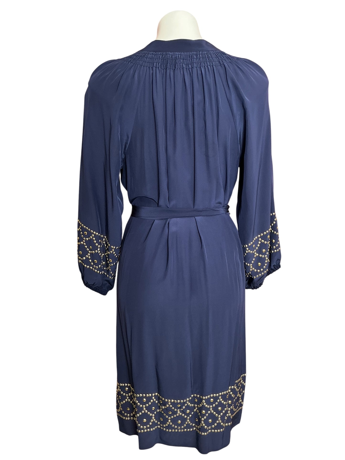 Lilly Pulitzer Perla Dress True Navy Engineered - Size L