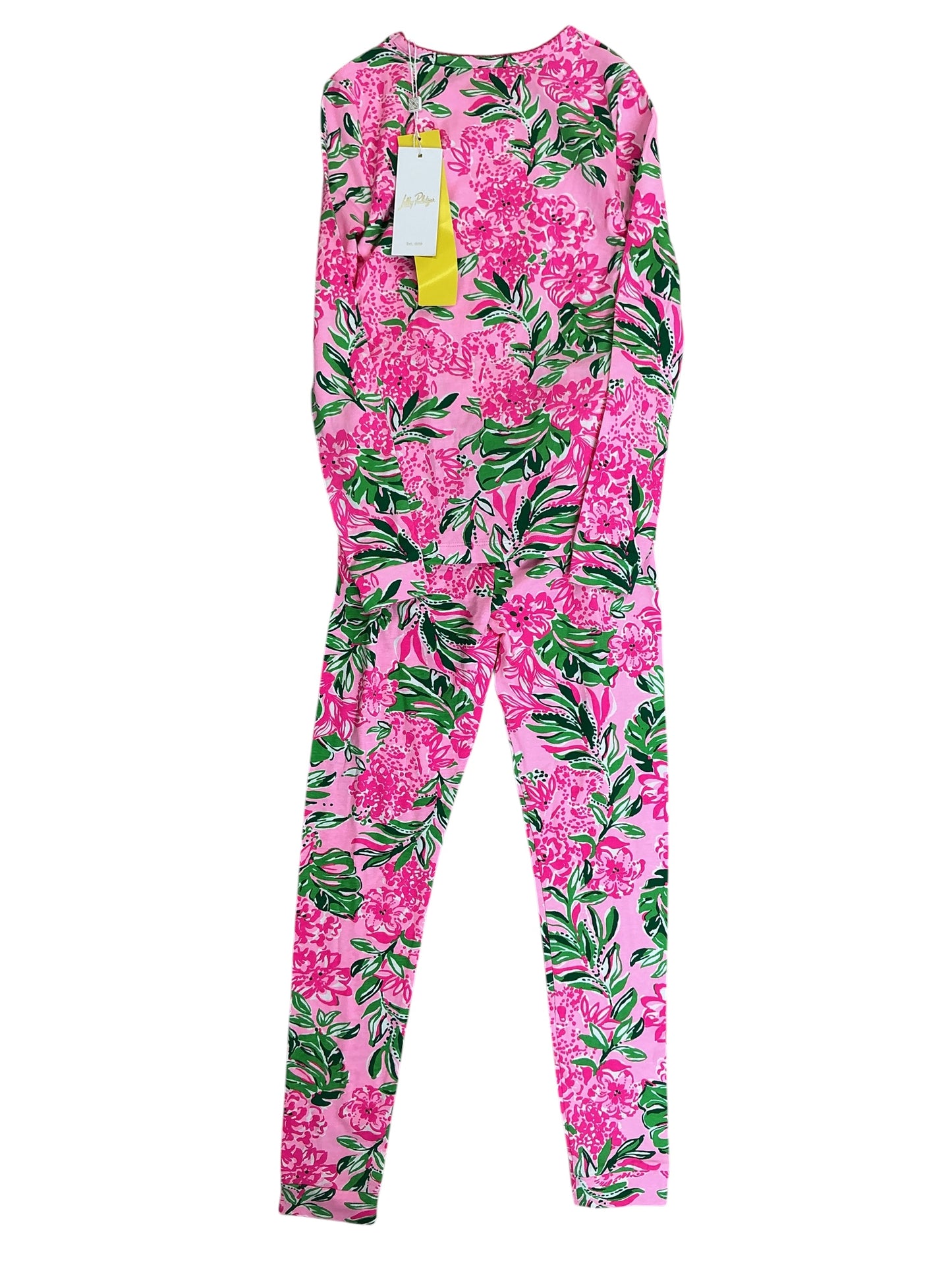 Lilly Pulitzer NWT Kids Girls Sammy Pajama Set Conch Shell Pink Koala La La - Size 8
