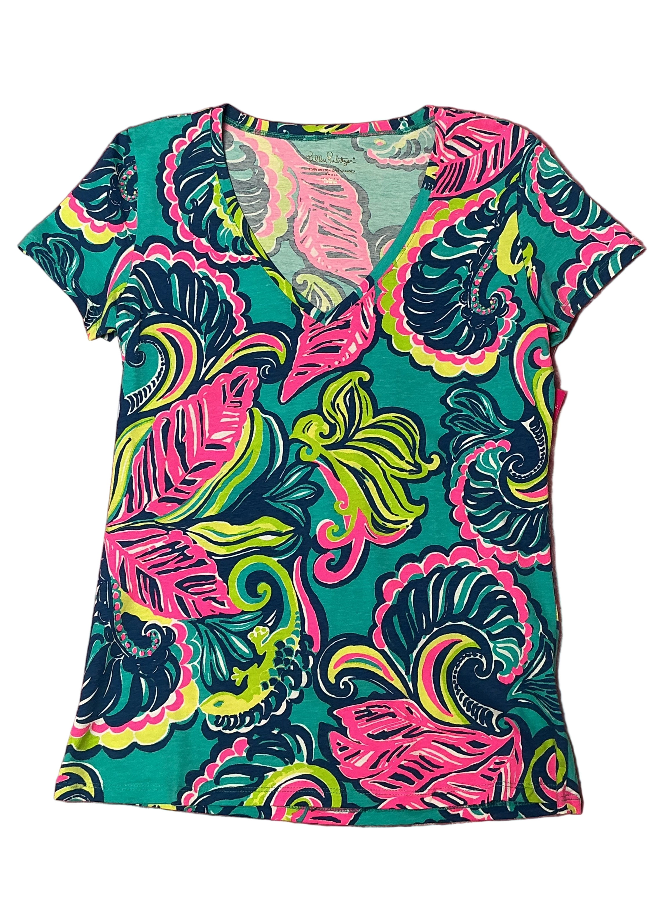 Lilly Pulitzer Short Sleeve Shirt - Size S
