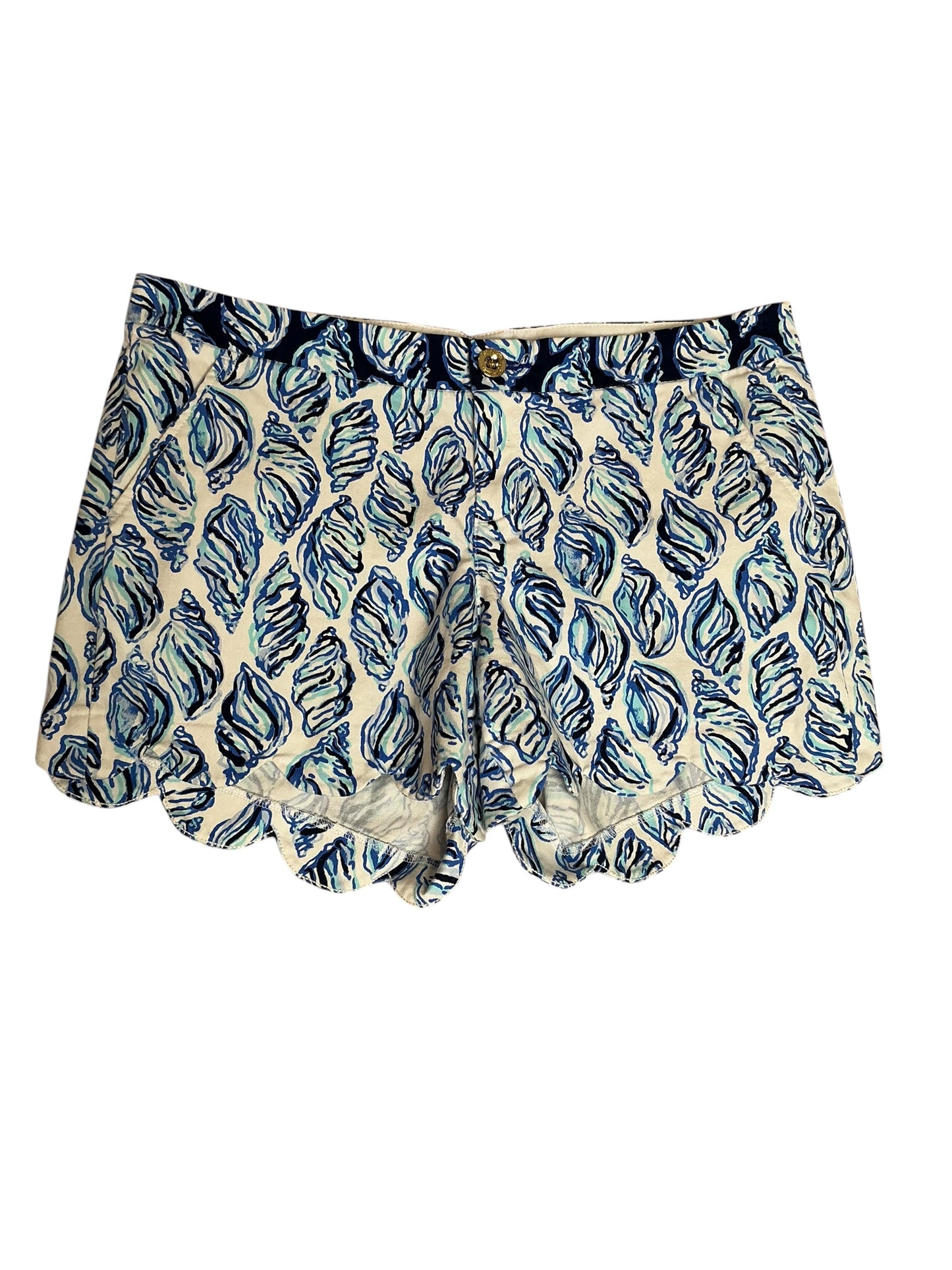 Lilly Pulitzer Buttercup Stretch Short Oh Shello - Size 12