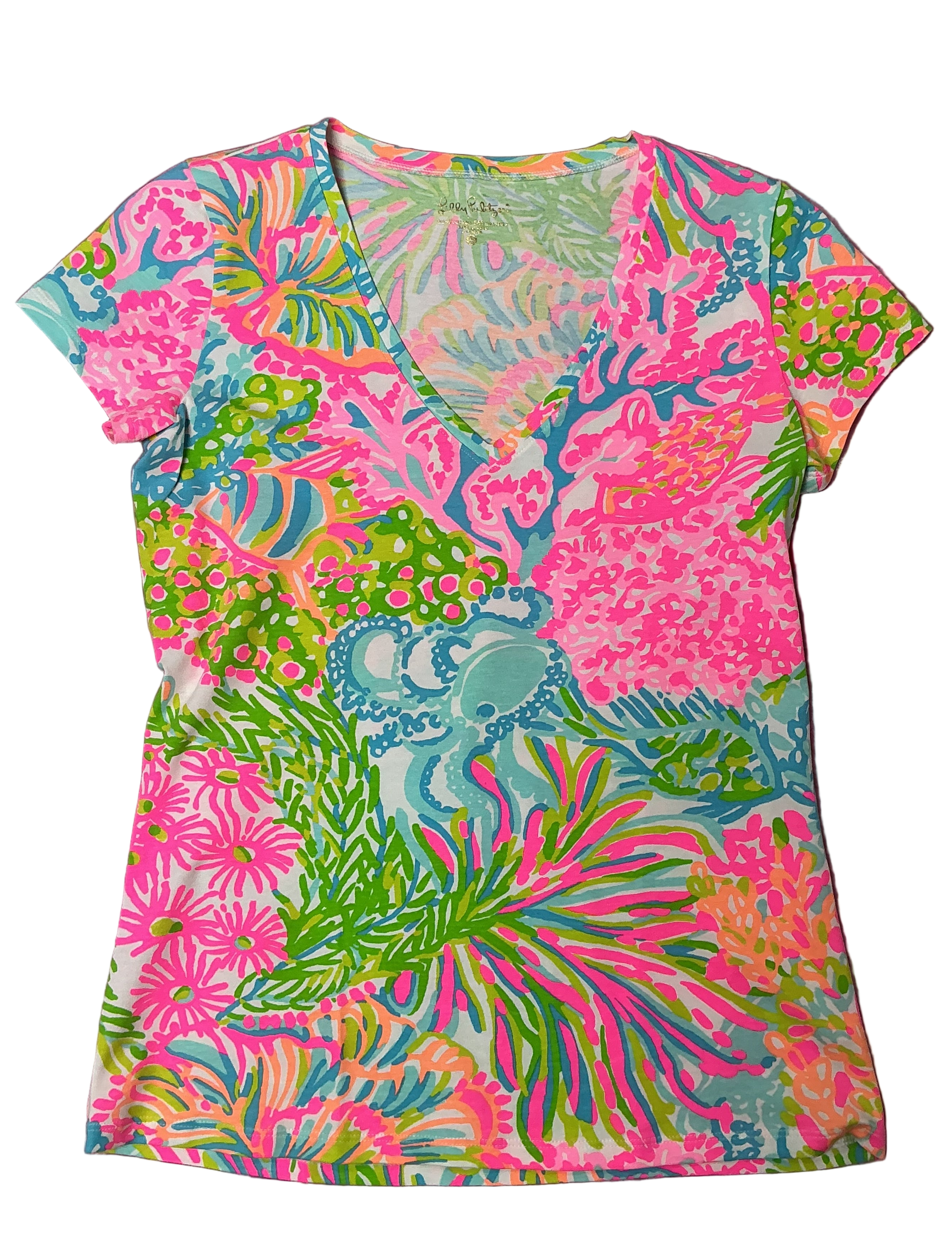 Lilly Pulitzer Short Sleeve Short - Size S