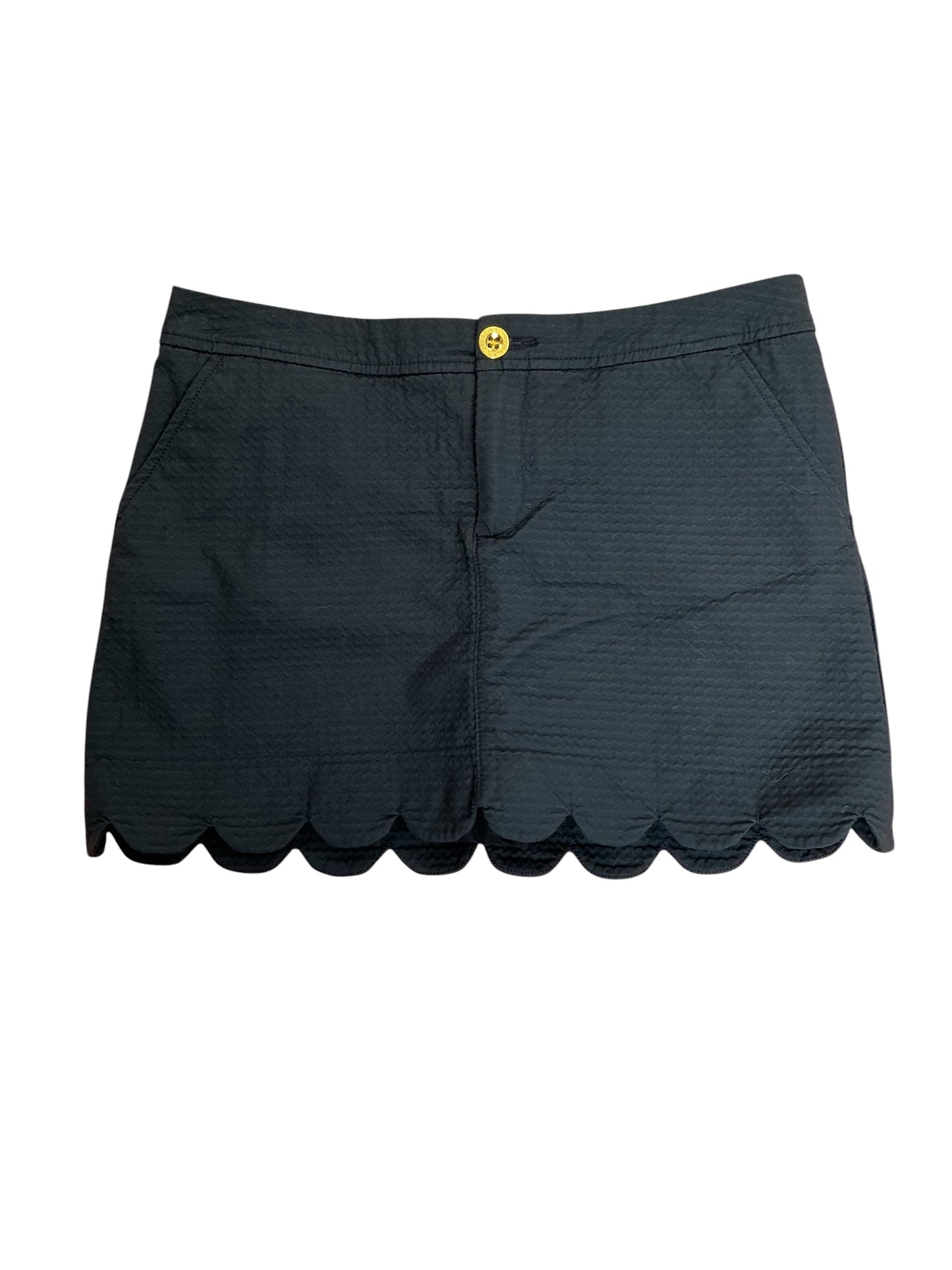 Lilly Pulitzer Colette Skort True Navy Seersucker - Size 6
