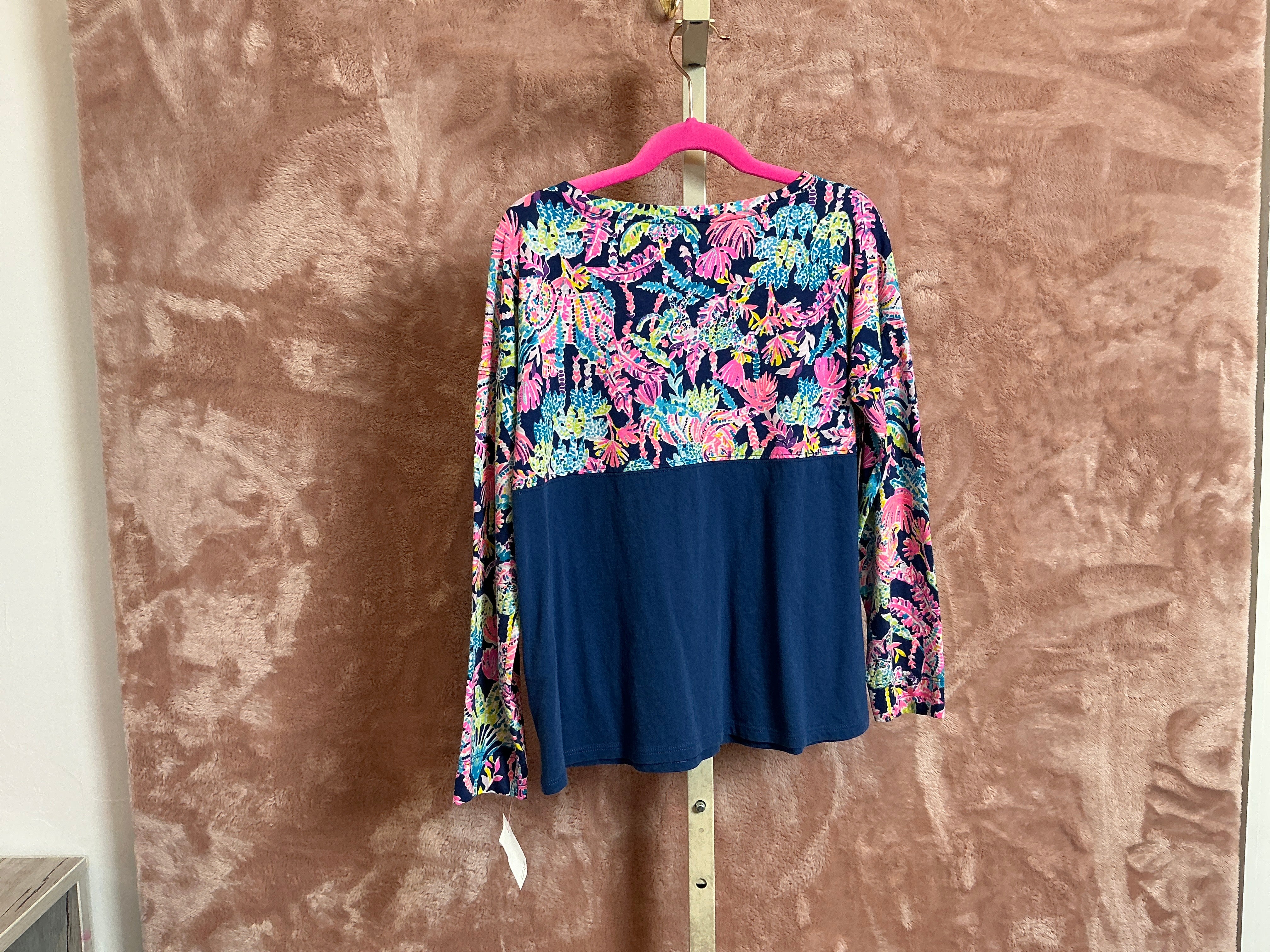 Lilly Pulitzer Long Sleeve Top - Size 8/10