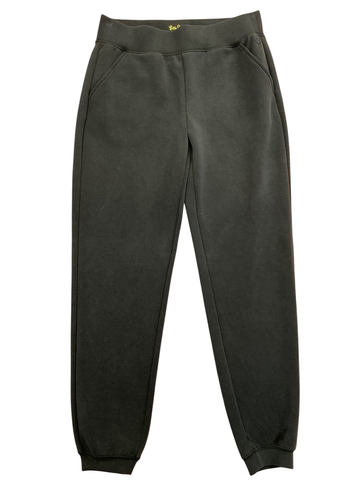 Lilly Pulitzer Rici Stretch Jogger Pants Onyx Black - Size S