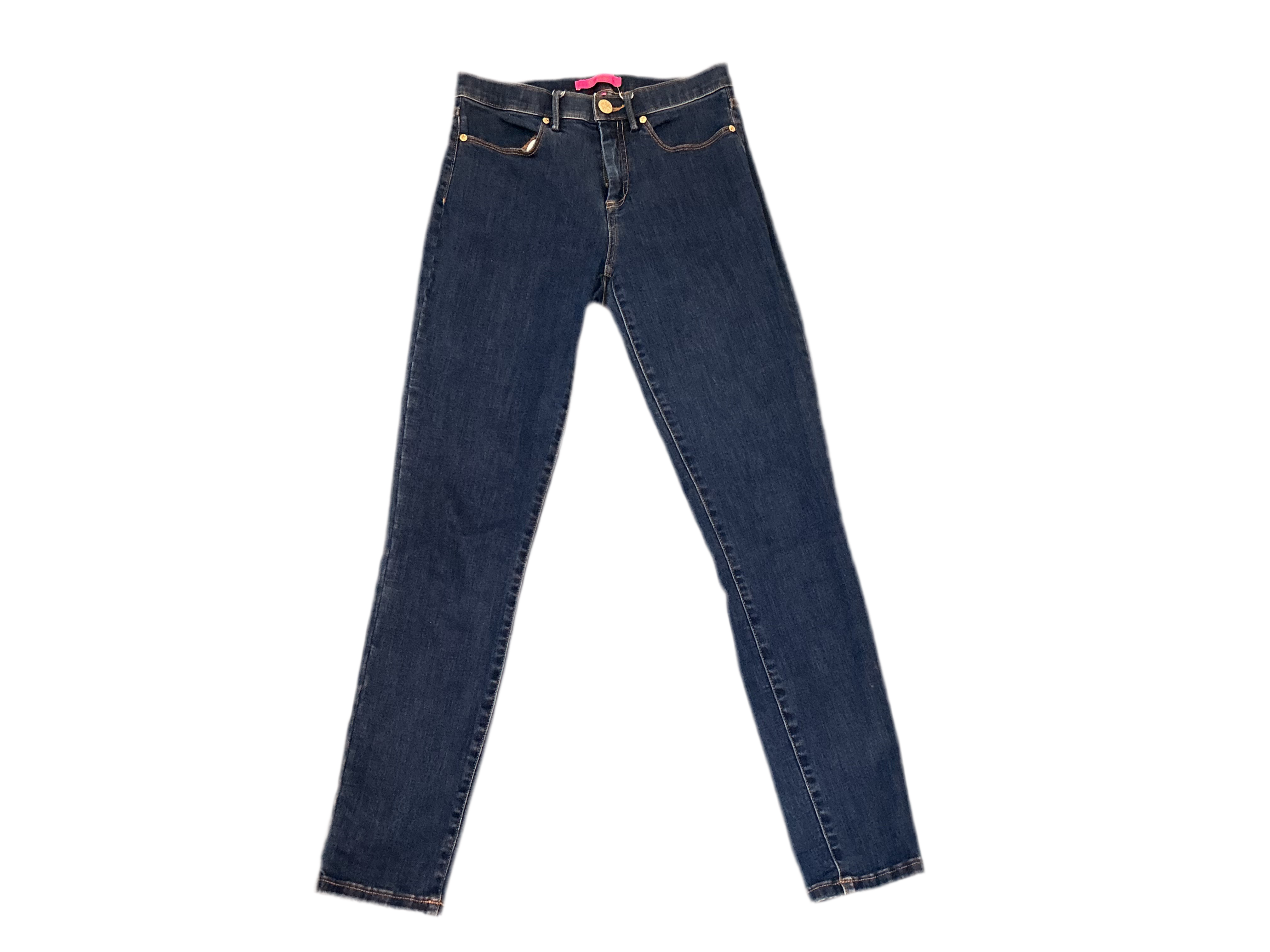 Lilly Pulitzer South Ocean High-Rise Jeans Pants Dark Indigo Wash - Size 4