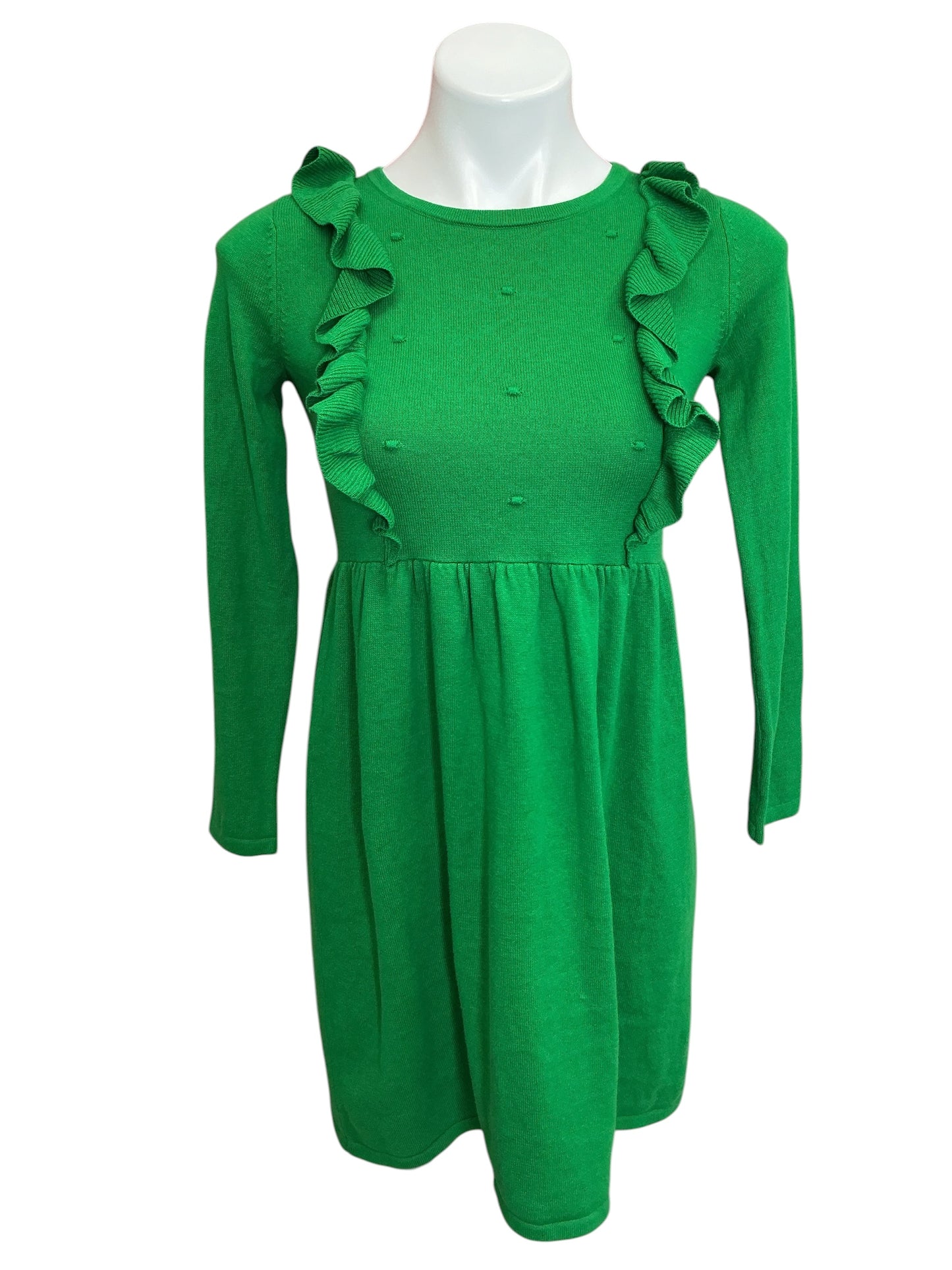 Lilly Pulitzer Girls Kids Eunice Dress Fern Gully Green - Size XL 12-14