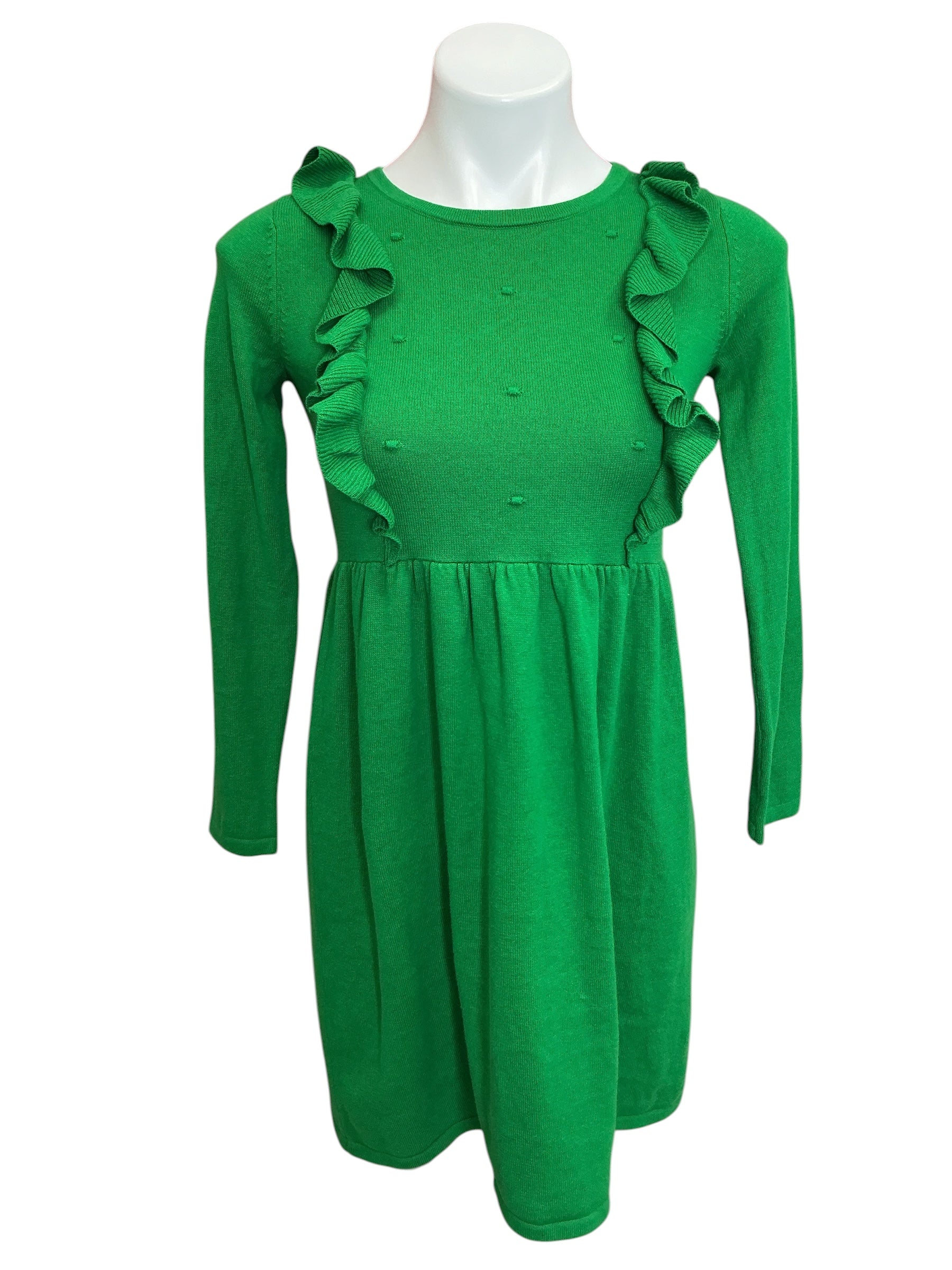 Lilly Pulitzer Girls Kids Eunice Dress Fern Gully Green - Size XL 12-14