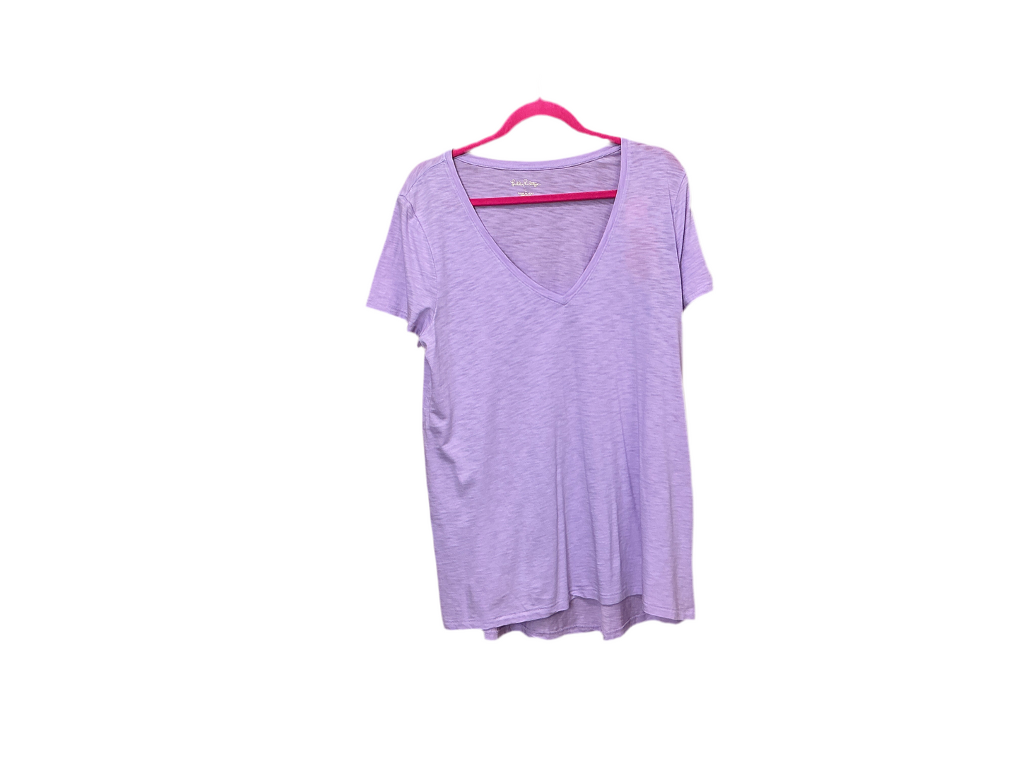 Lilly Pulitzer NWT Etta V-Neck Purple Iris - Size L