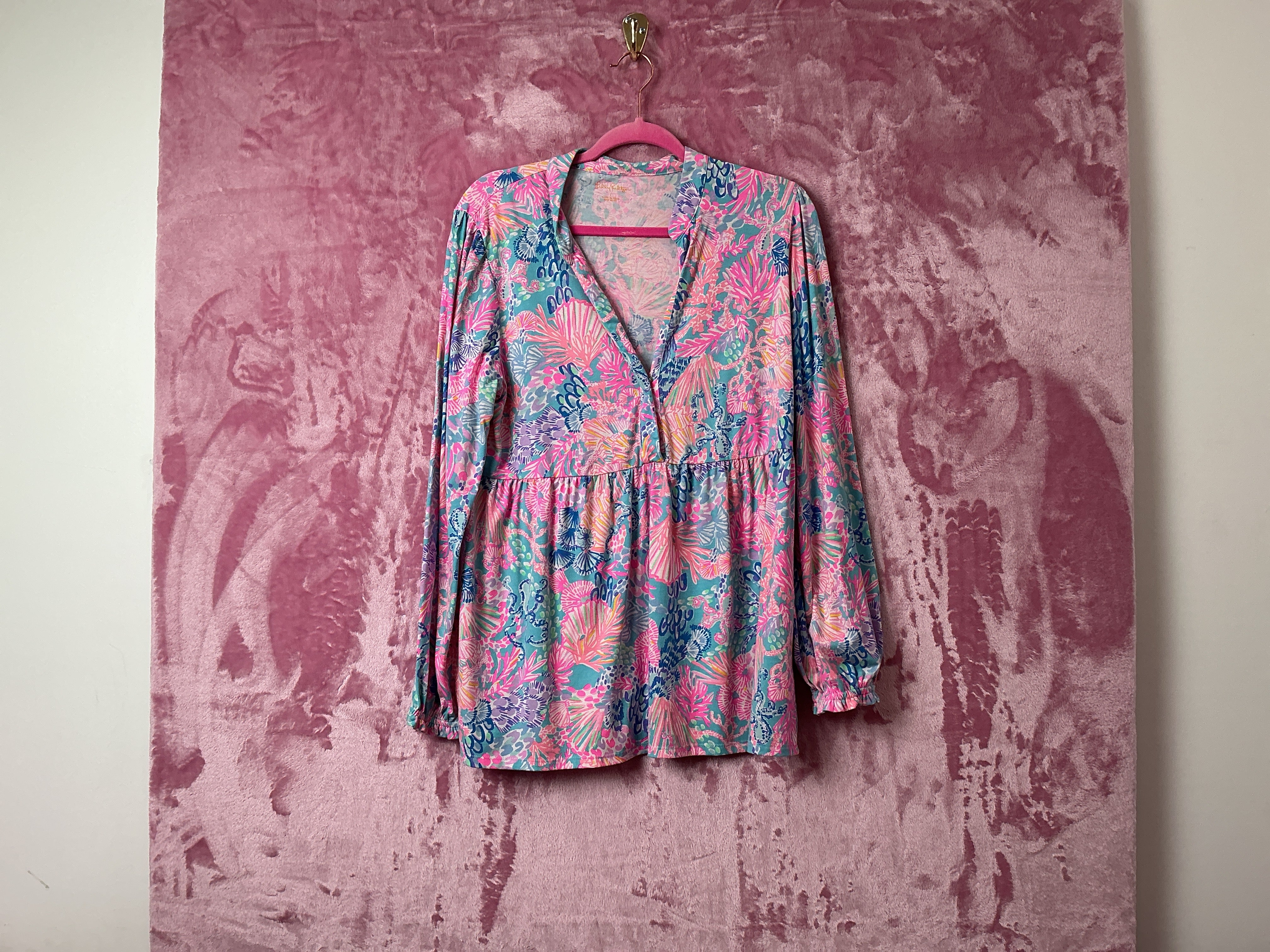 Lilly Pulitzer Long Sleeve Top - Size Lilly Pulitzer