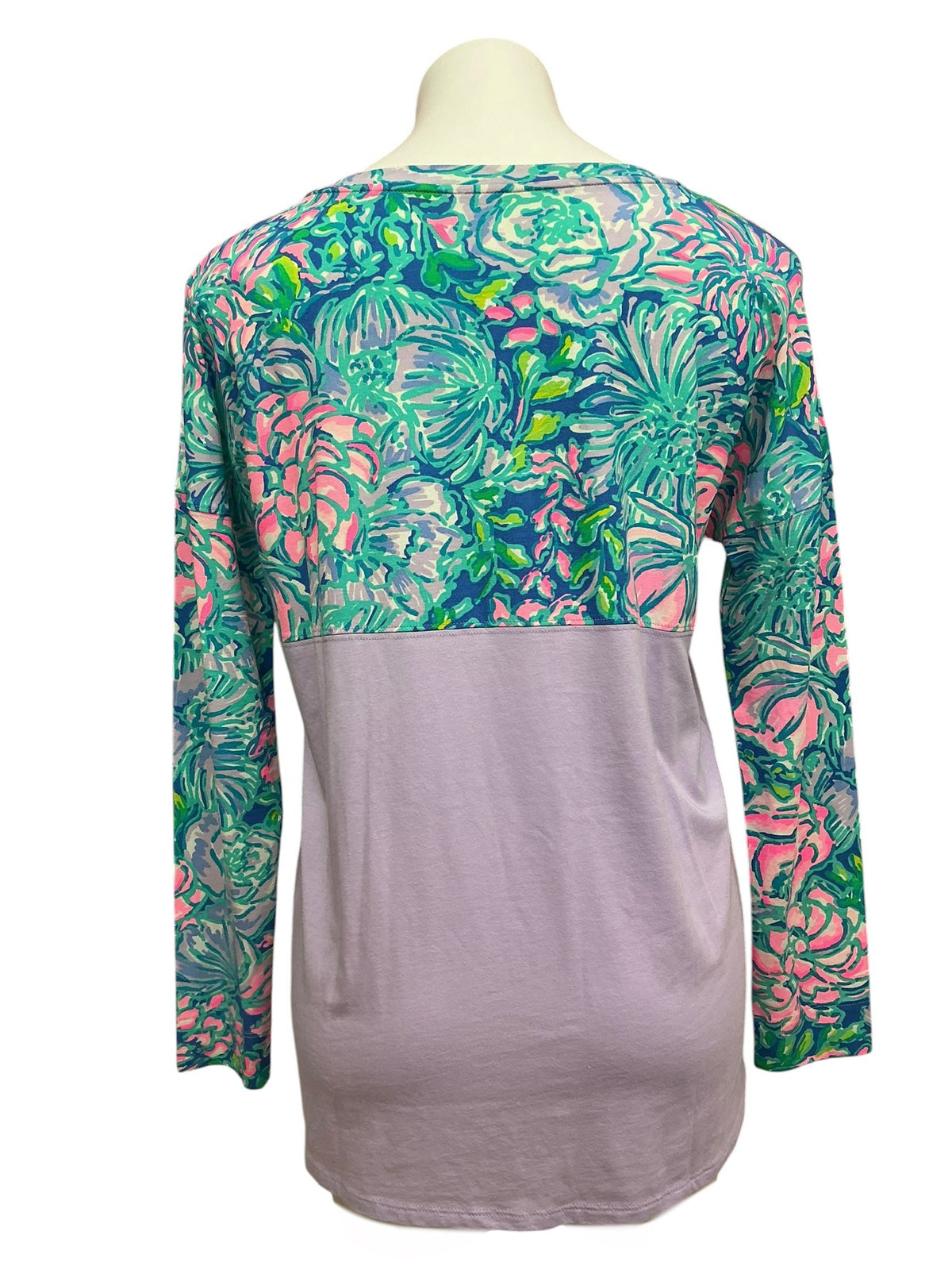 Lilly Pulitzer NWT Finn Top Multi In Full Bloom - Size S