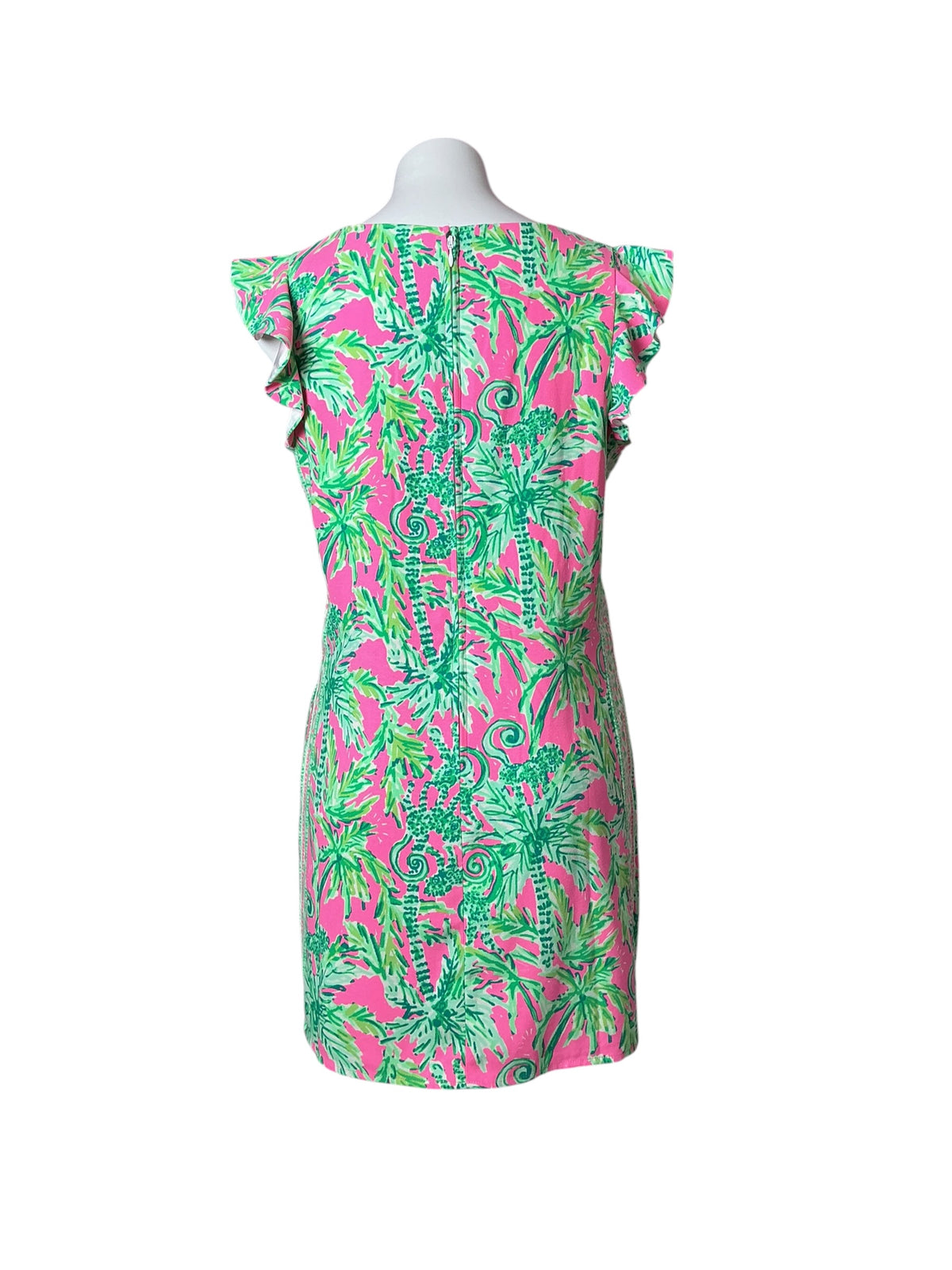 Lilly Pulitzer Adda Romper Prosecco Pink Hangin Around - Size 8