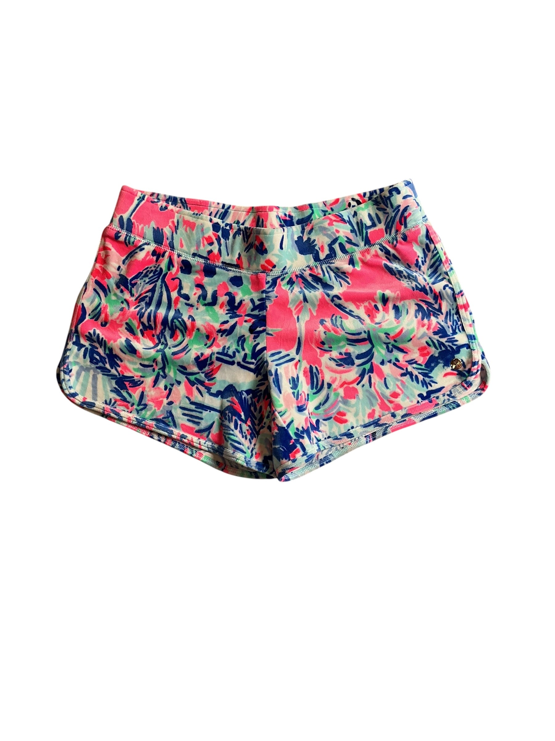Lilly Pulitzer NWT Robyn Velour Lounge Short - Multi Cabana Cocktail Reduced - Size XS