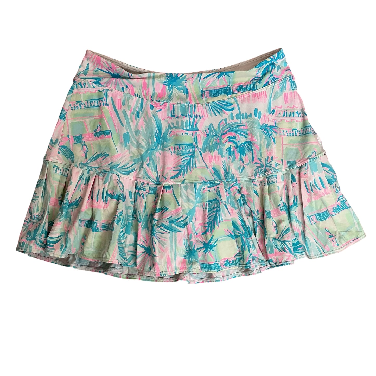 Lilly Pulitzer Luxletic Taye Skort Multi Perfect Match - Size XS