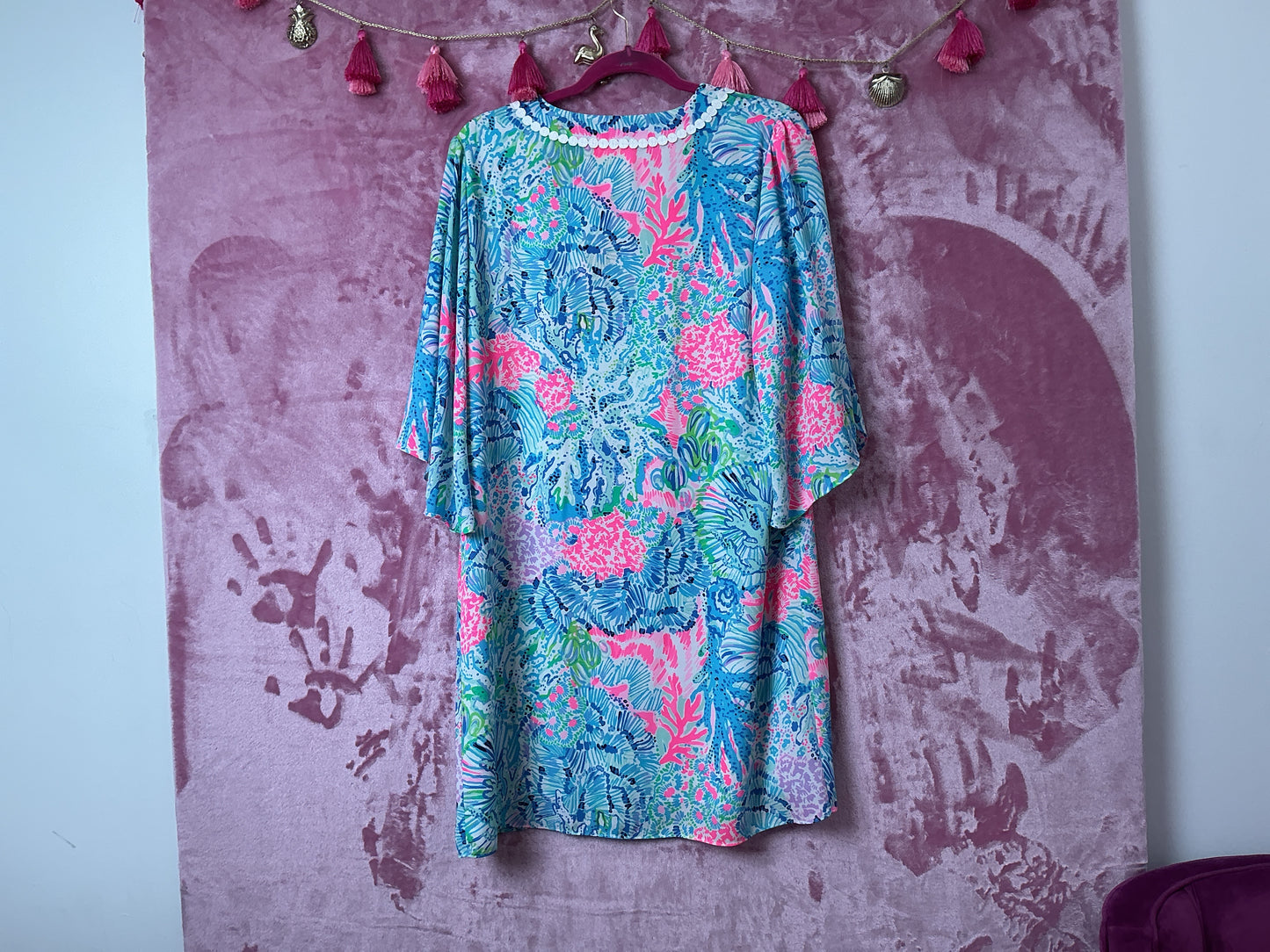Lilly Pulitzer NWT Delancey Dress Sink Or Swim  - Size S