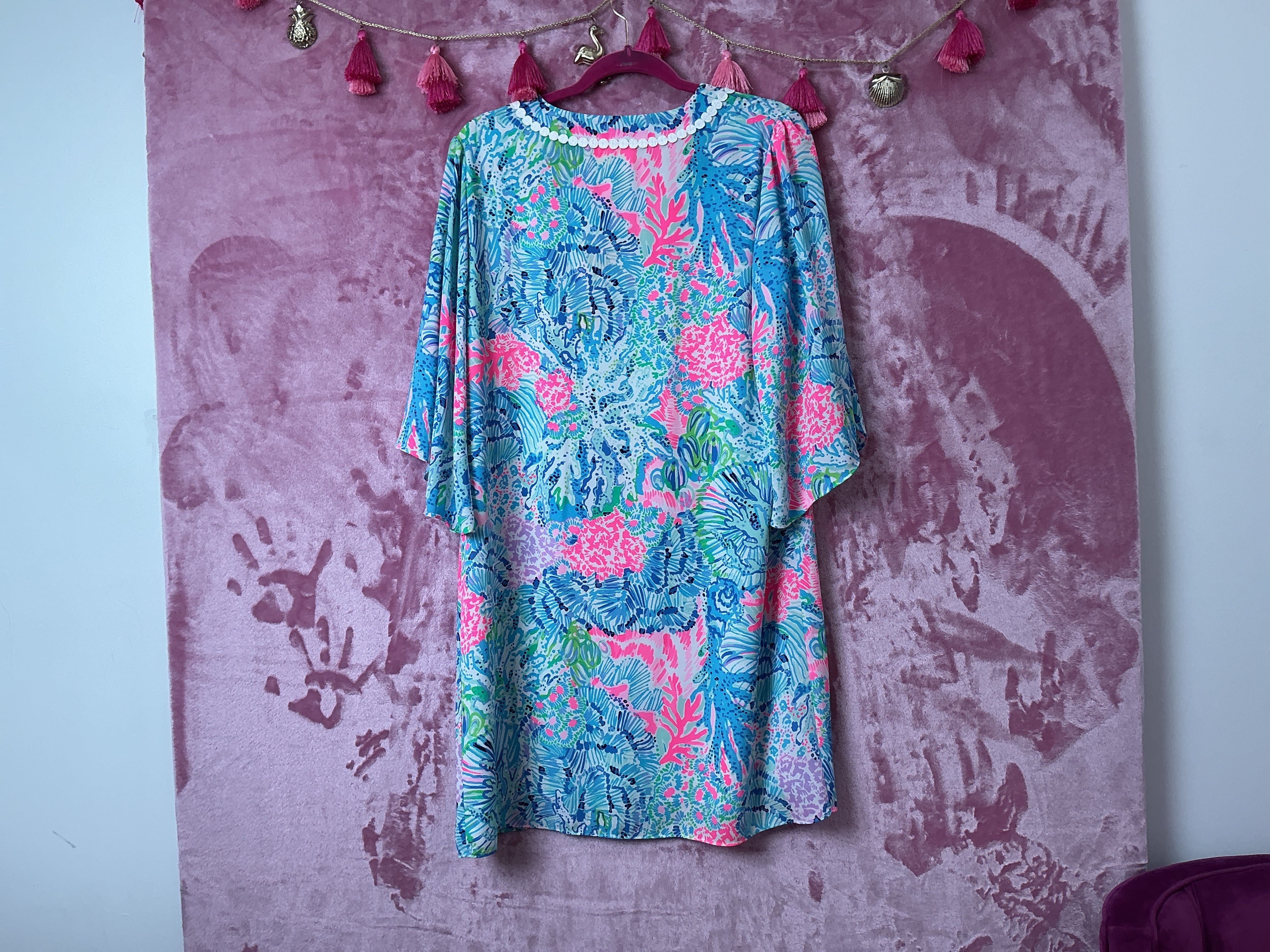 Lilly Pulitzer NWT Delancey Dress Sink Or Swim  - Size S