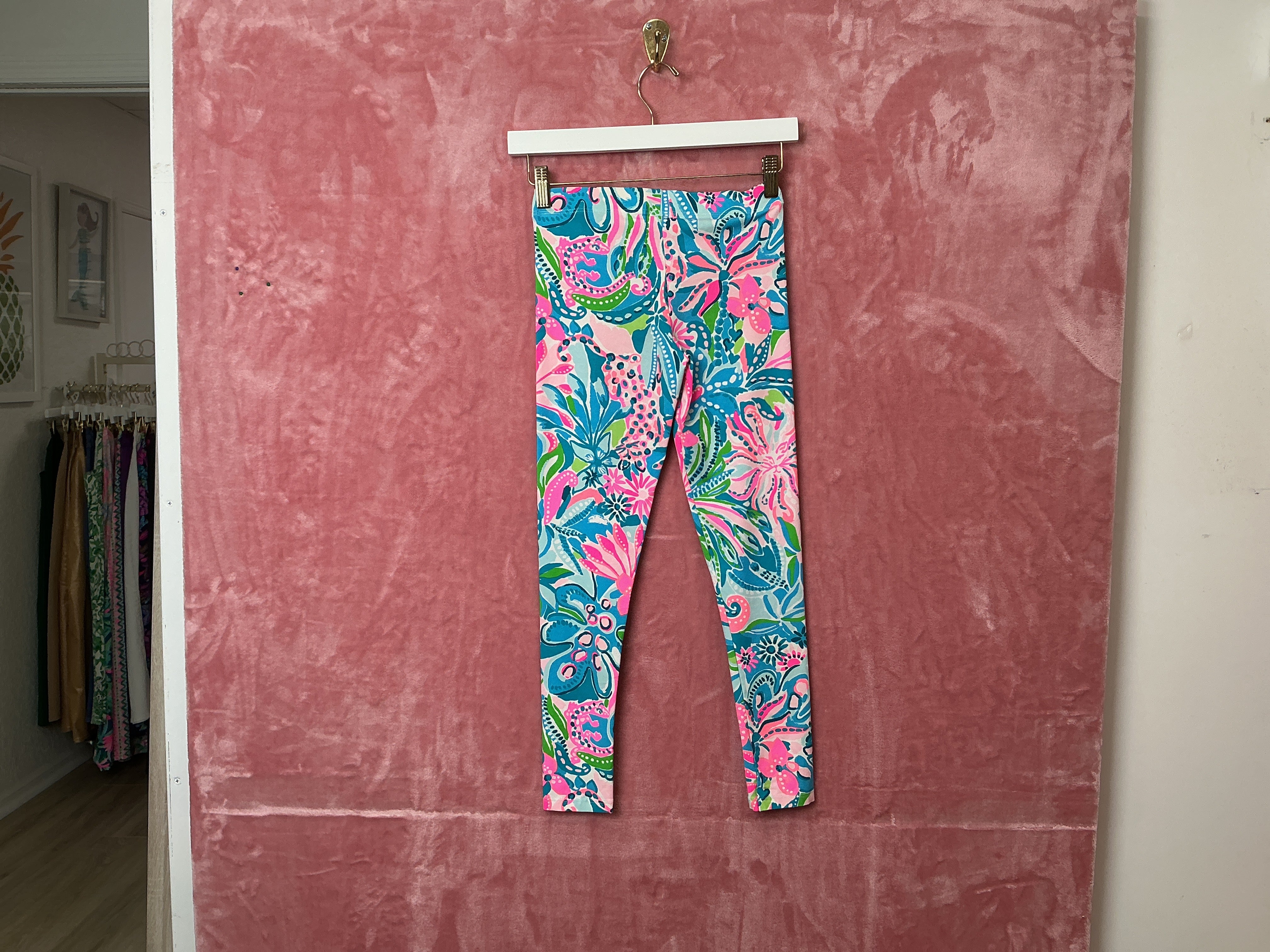 Lilly Pulitzer Kids Legging - Size L 8-10