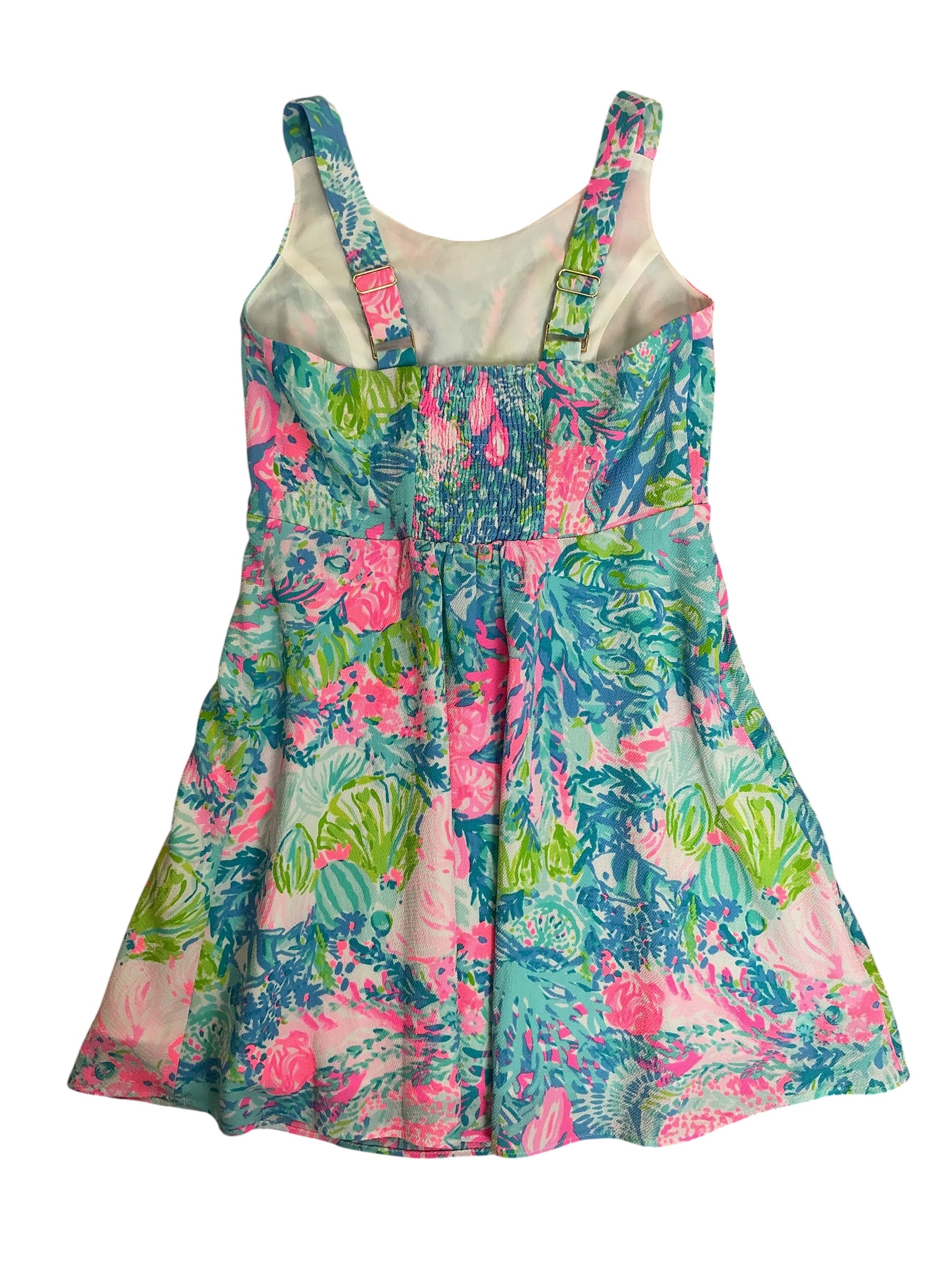 Lilly Pulitzer Kids Girls Daffodil Dress Fished My Wish - Size 10