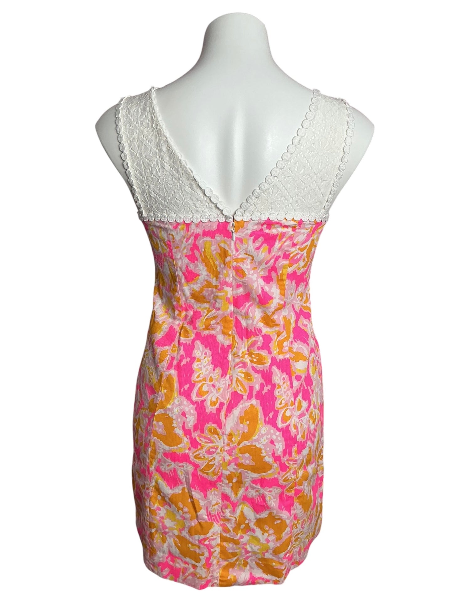 Lilly Pulitzer Sofia Lace Shift Dress Ooh La La - Size 0